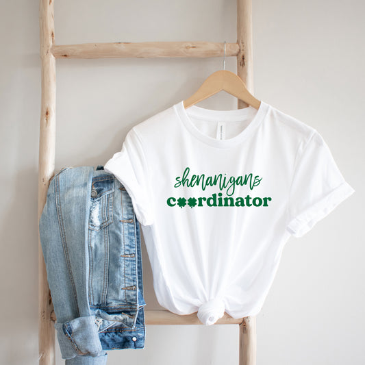 Shenanigans Coordinator | Short Sleeve Graphic Tee