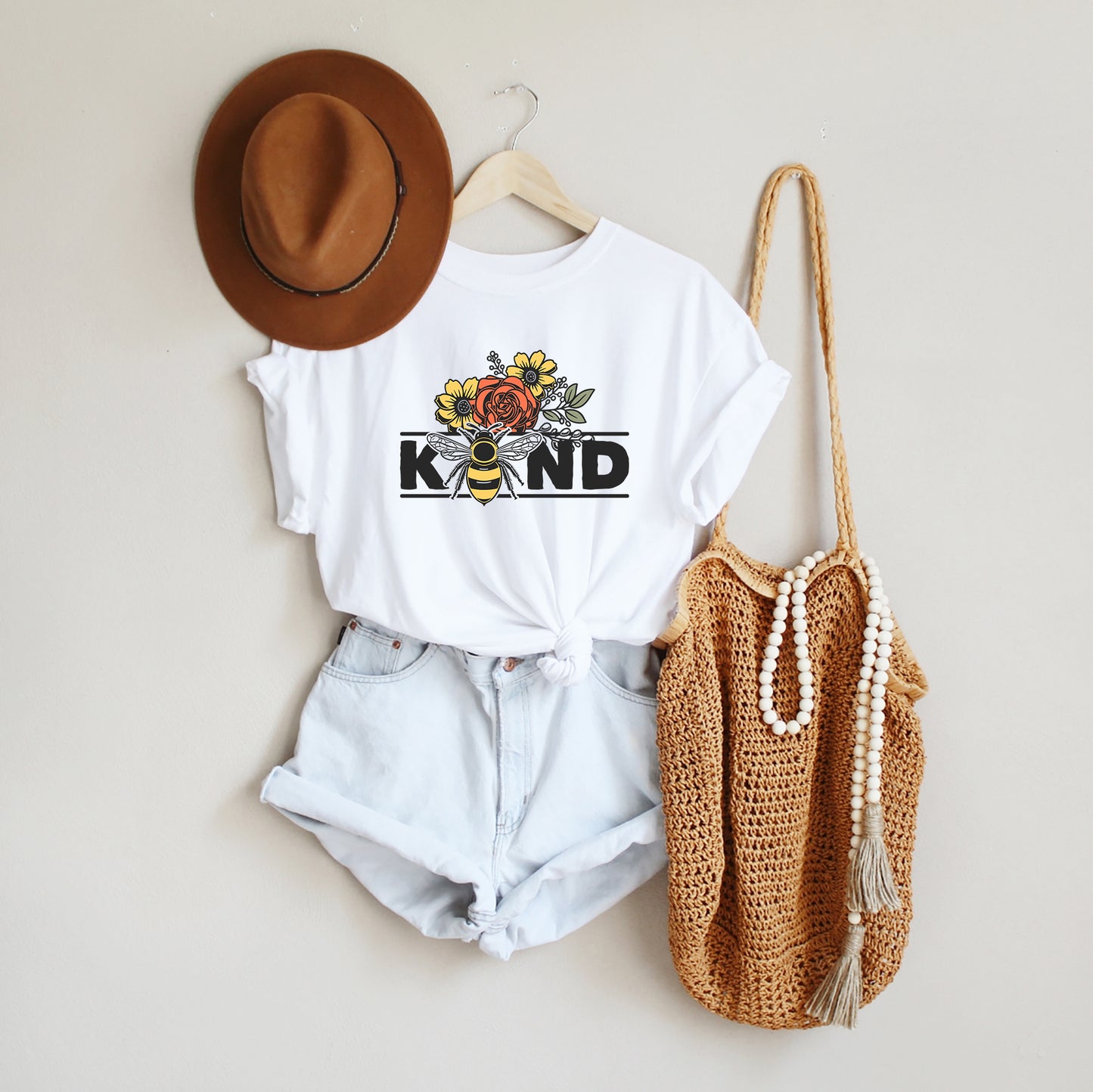 Bee Kind Floral | Short Sleeve Graphic Tee