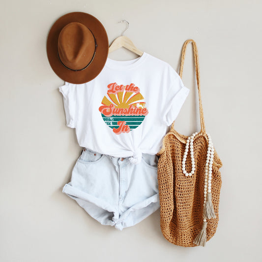 Let The Sunshine In | Short Sleeve Graphic Tee