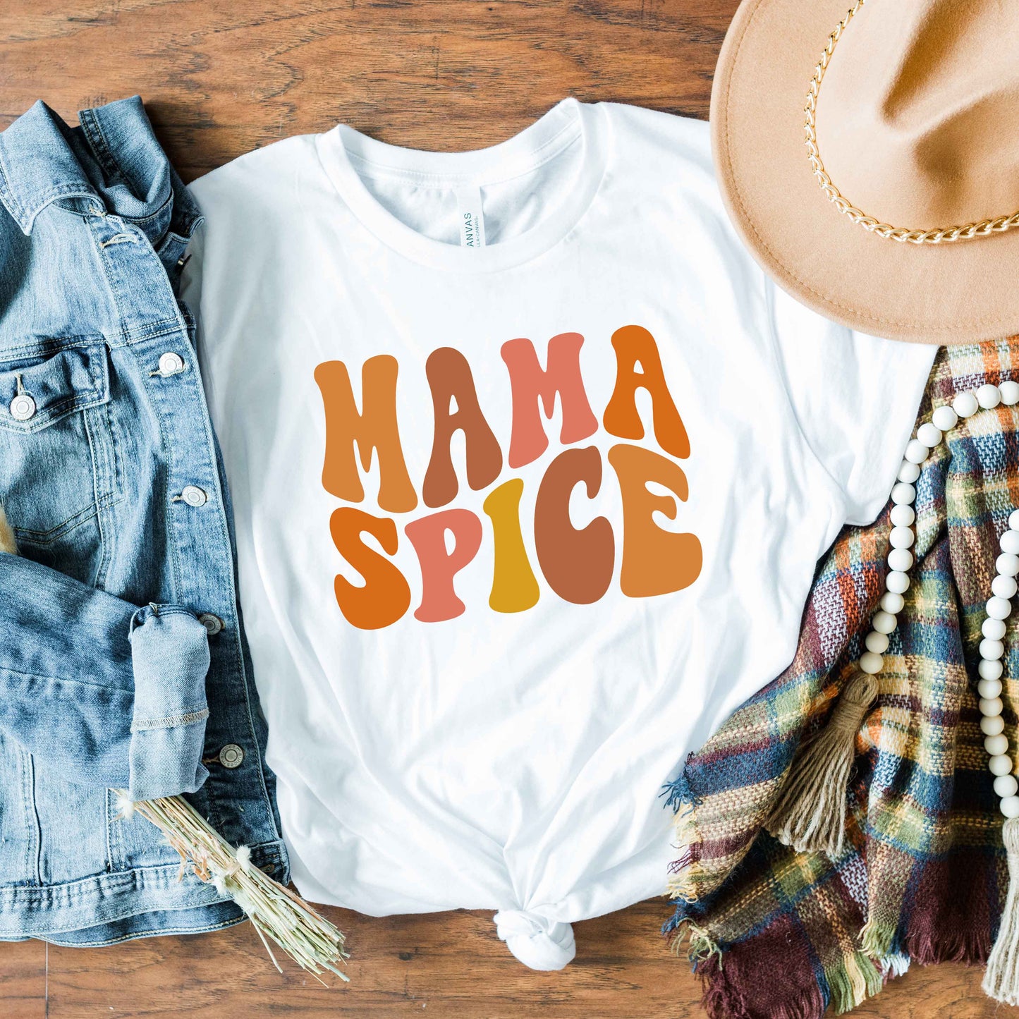 Mama Spice Wavy Colorful | Short Sleeve Graphic Tee
