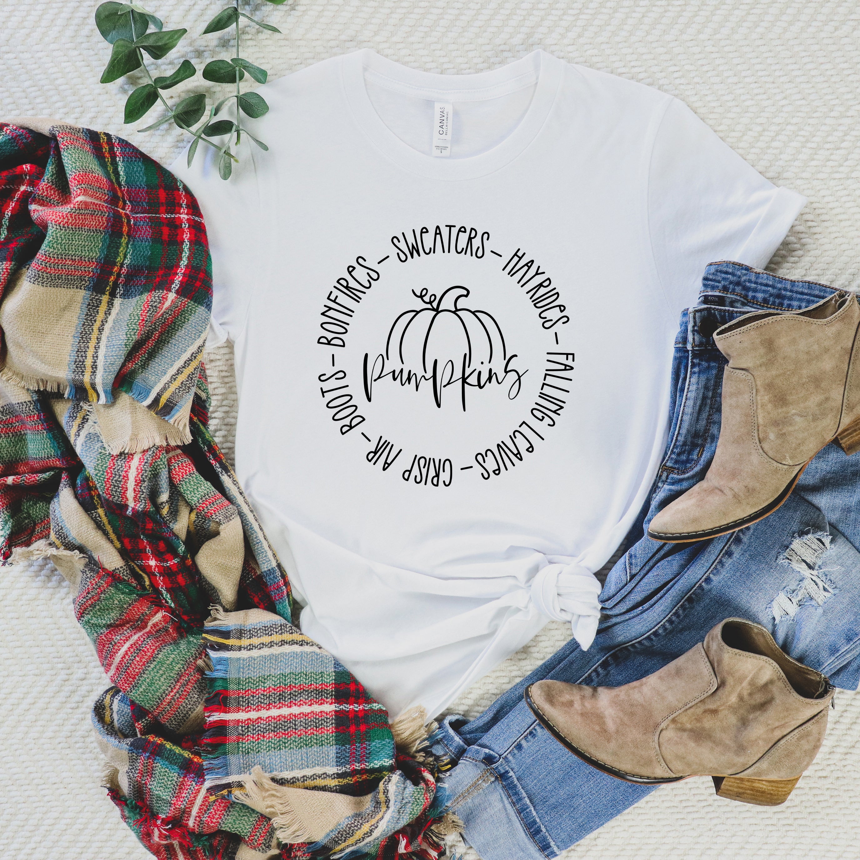 Fall Bucket List | Short Sleeve Graphic Tee