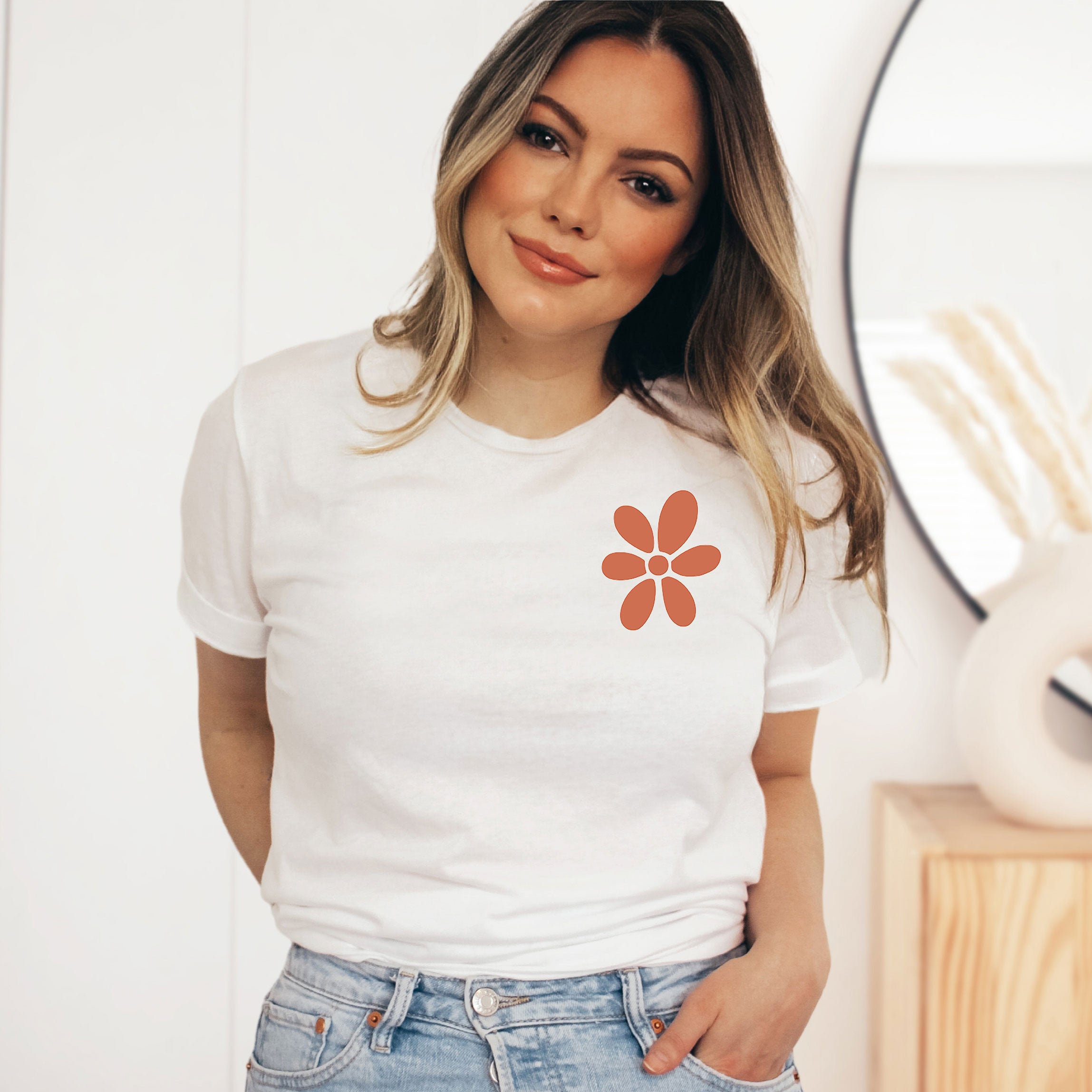 Retro Be Kind Heart | Front & Back Short Sleeve Graphic Tee