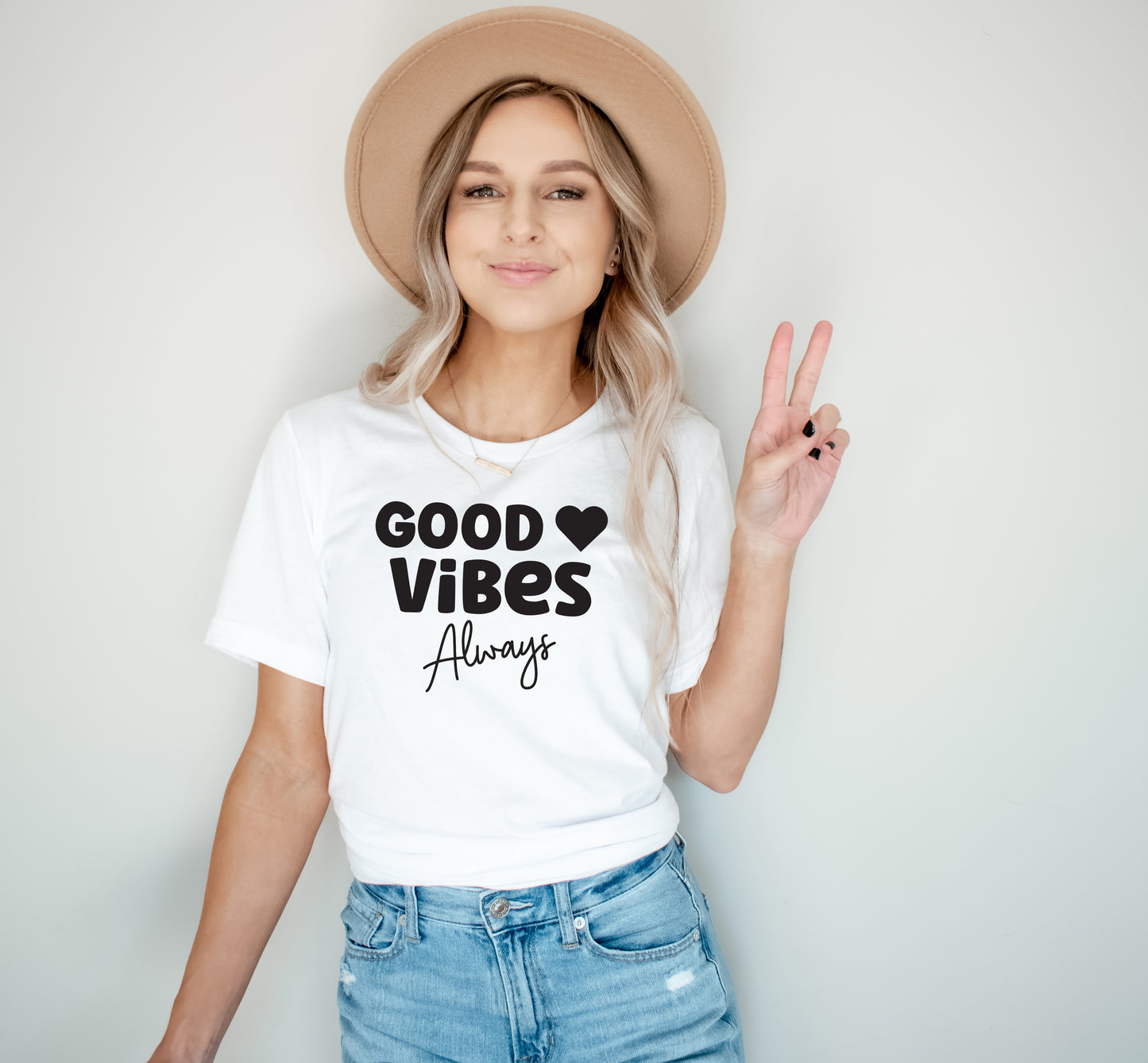 Good Vibes Always | Short Sleeve Graphic Tee