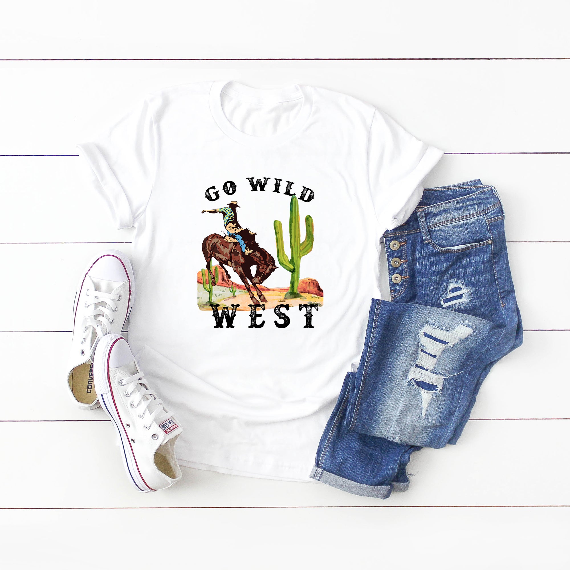 Cowboy Desert | Short Sleeve Graphic Tee