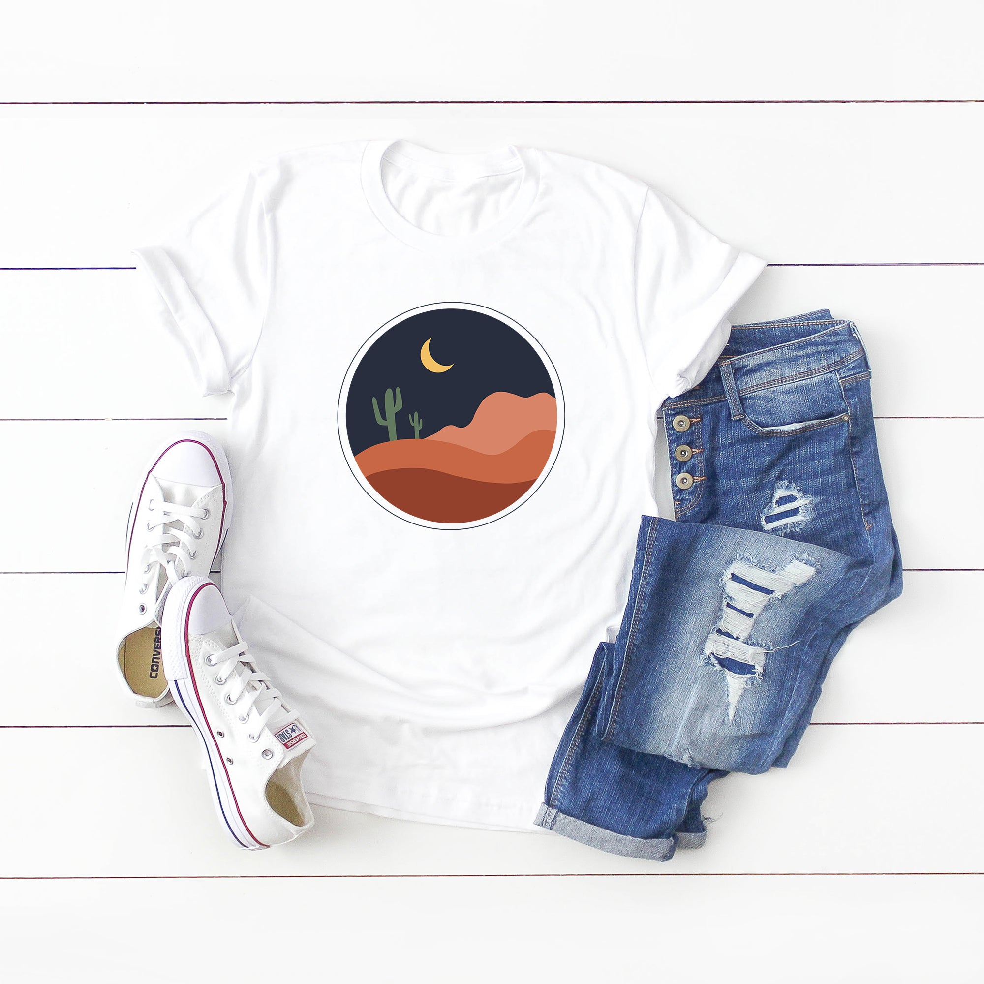 Desert Night | Short Sleeve Graphic Tee