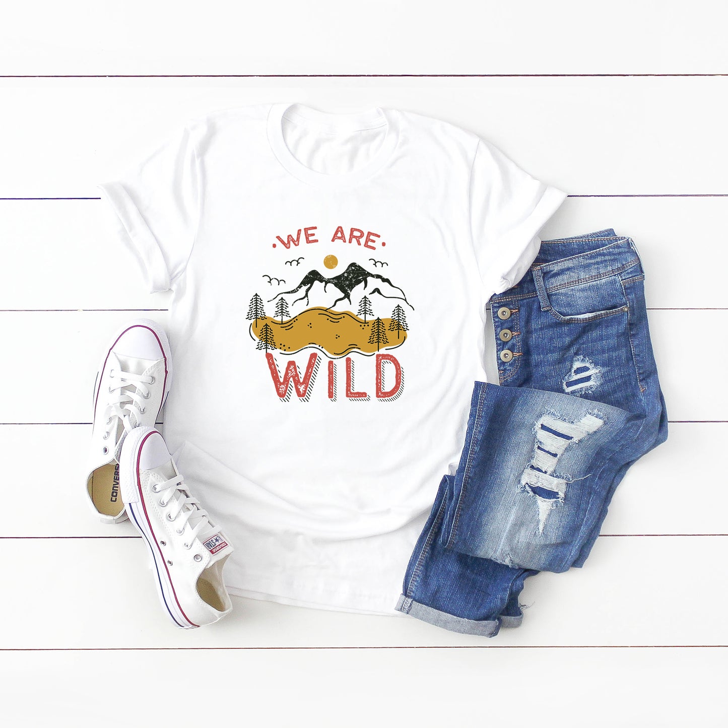 We Are Wild | Short Sleeve Graphic Tee