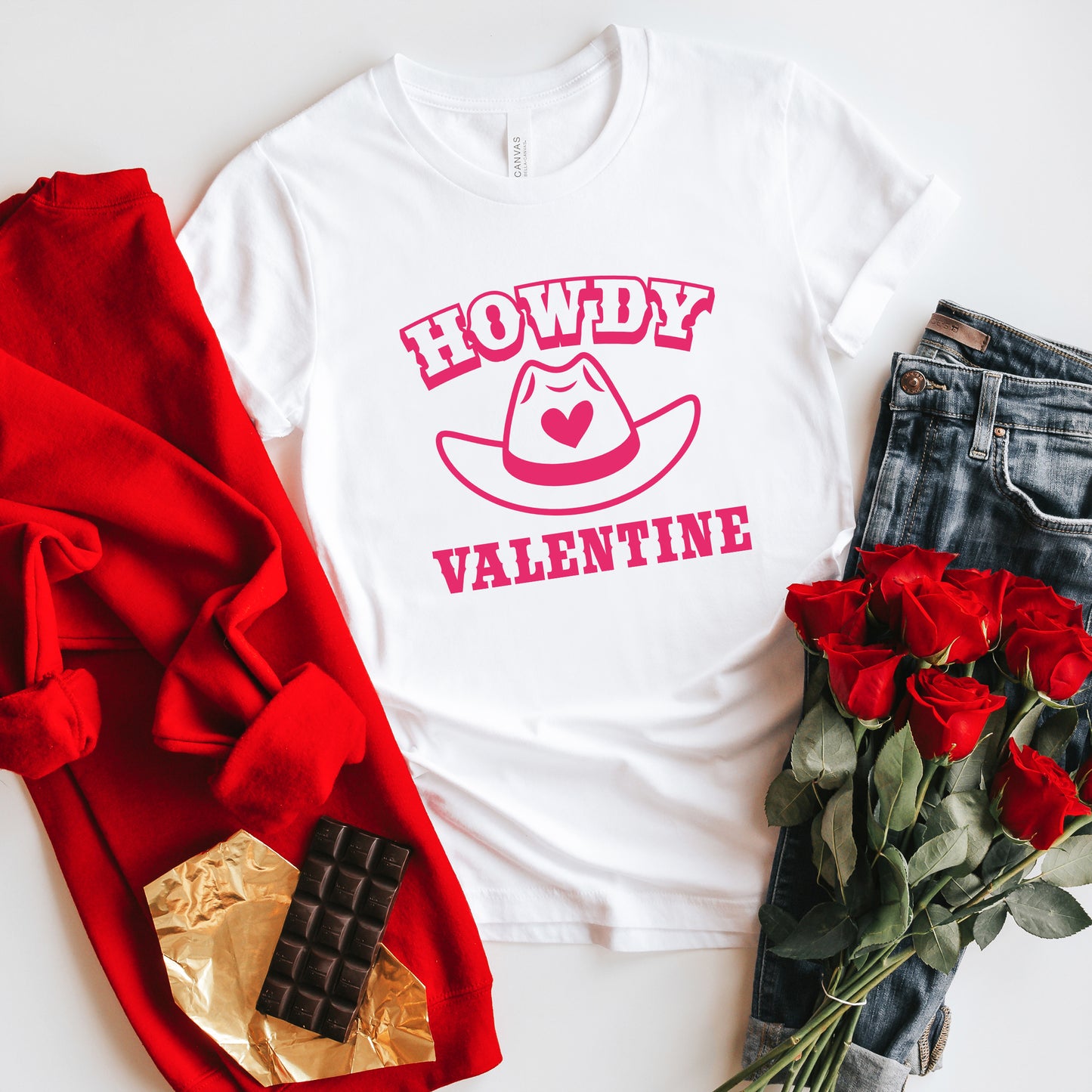 Howdy Valentine | Short Sleeve Graphic Tee