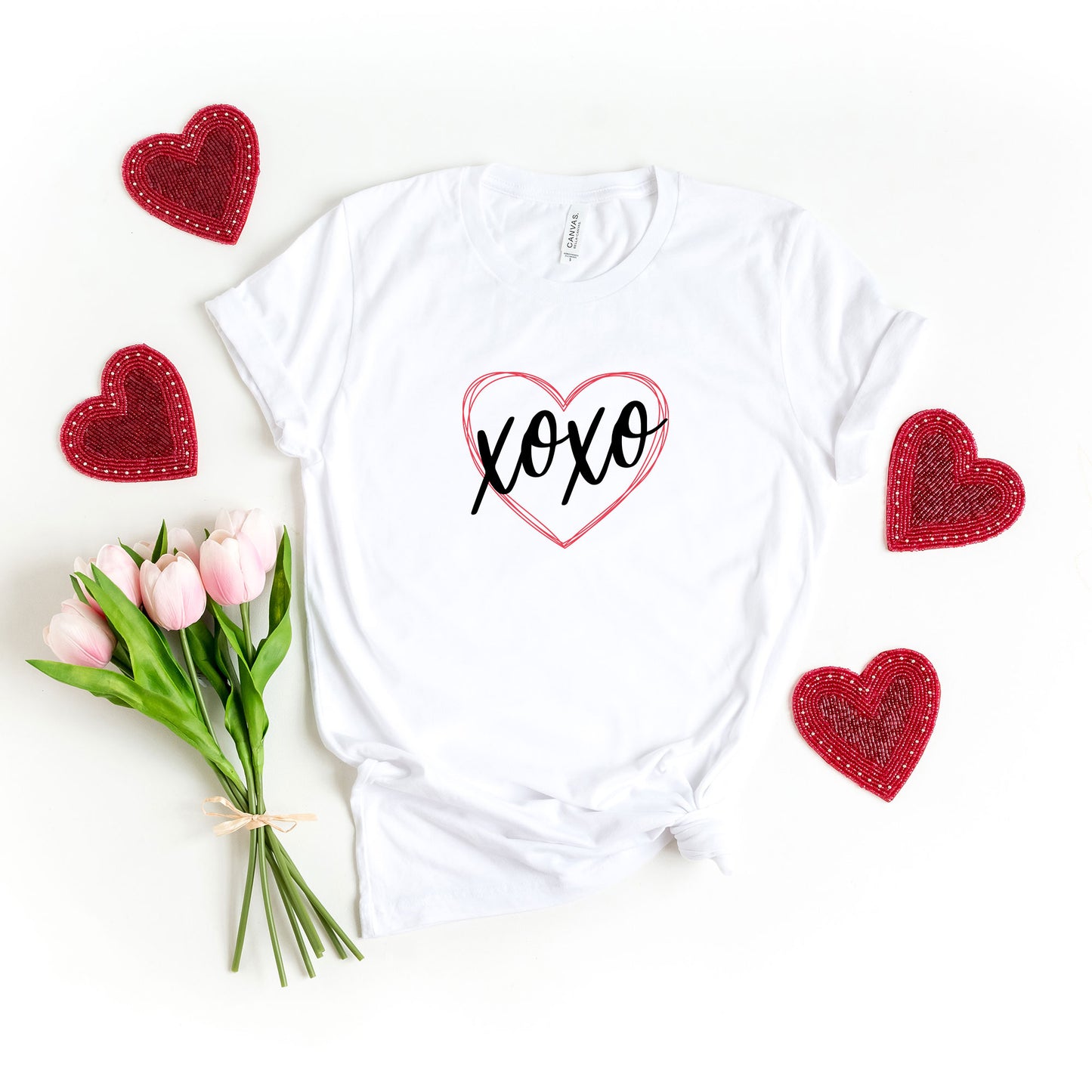 XOXO Heart | Short Sleeve Graphic Tee