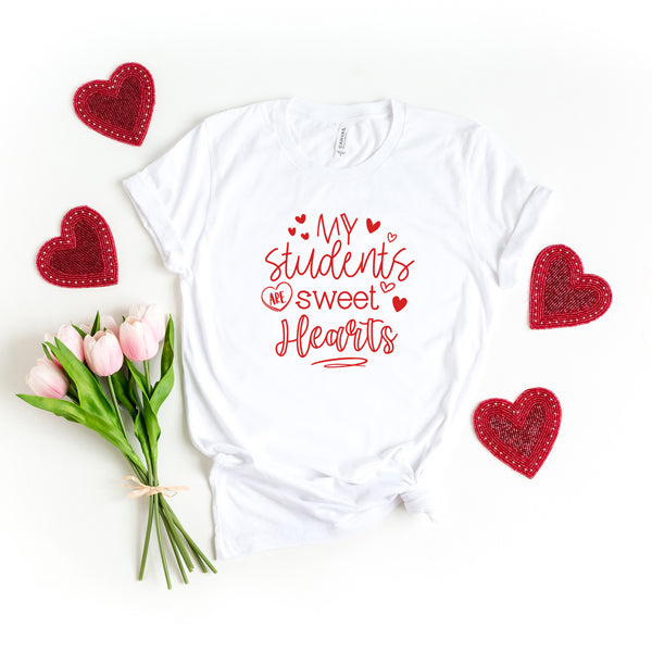 My Students Are Sweet Hearts | Short Sleeve Graphic Tee
