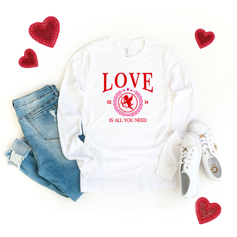 Love Is All You Need Cupid | Long Sleeve Graphic Tee