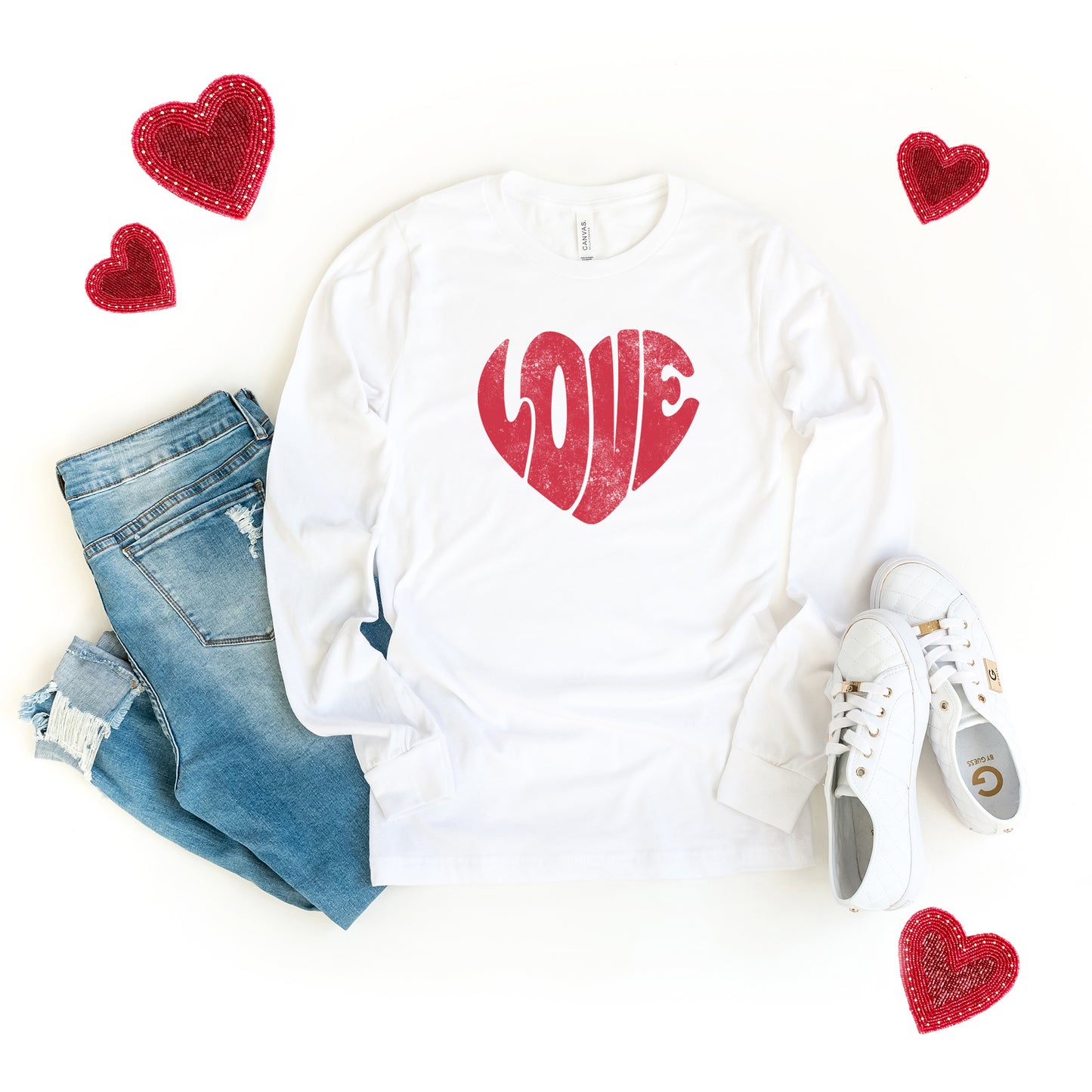 Love Heart | Long Sleeve Graphic Tee