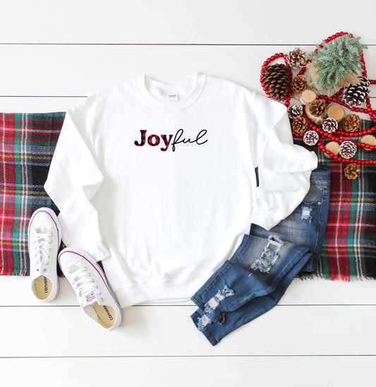 Joyful Plaid | Sweatshirt