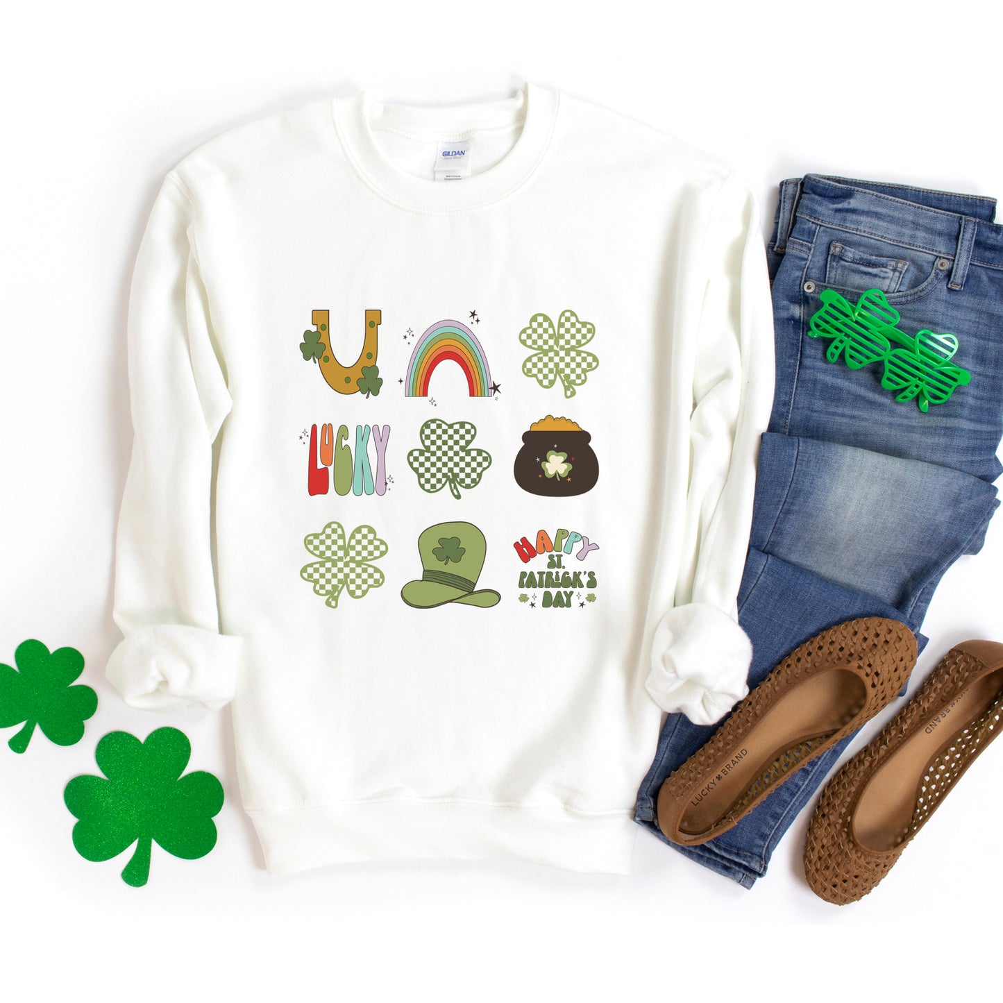 St.Patty Icons Chart | Sweatshirt