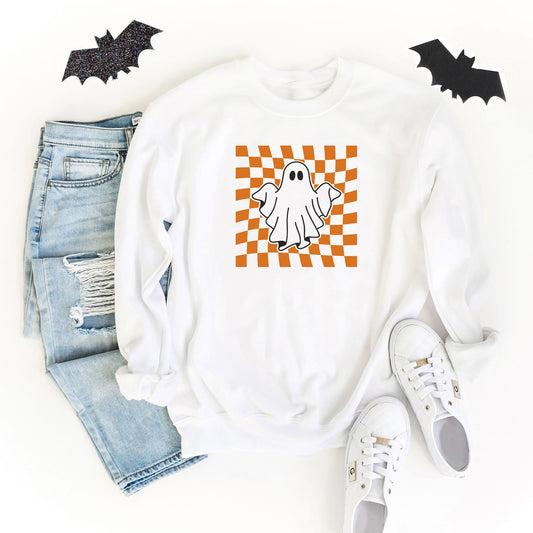 Checkered Ghost | Sweatshirt