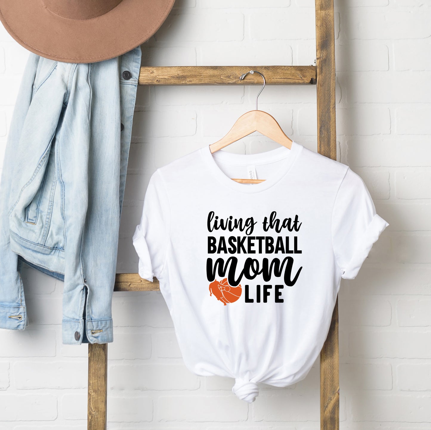 Basketball Mom Life | Short Sleeve Graphic Tee