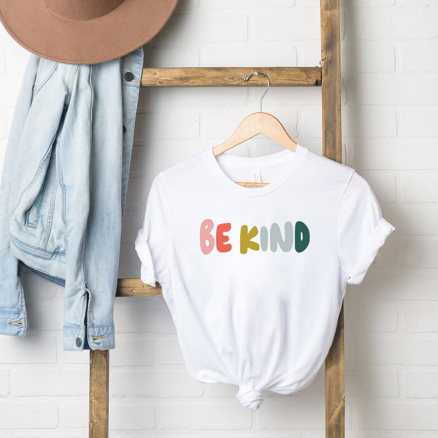 Be Kind Bold Colorful | Short Sleeve Graphic Tee