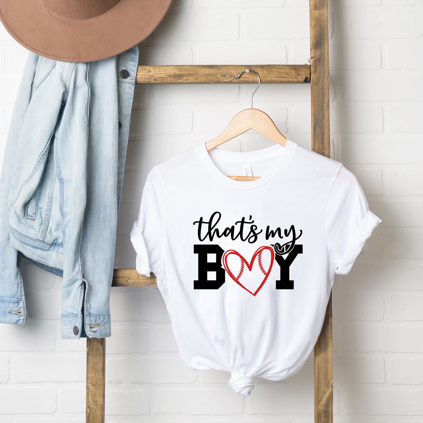 That's My Boy Baseball | Short Sleeve Graphic Tee