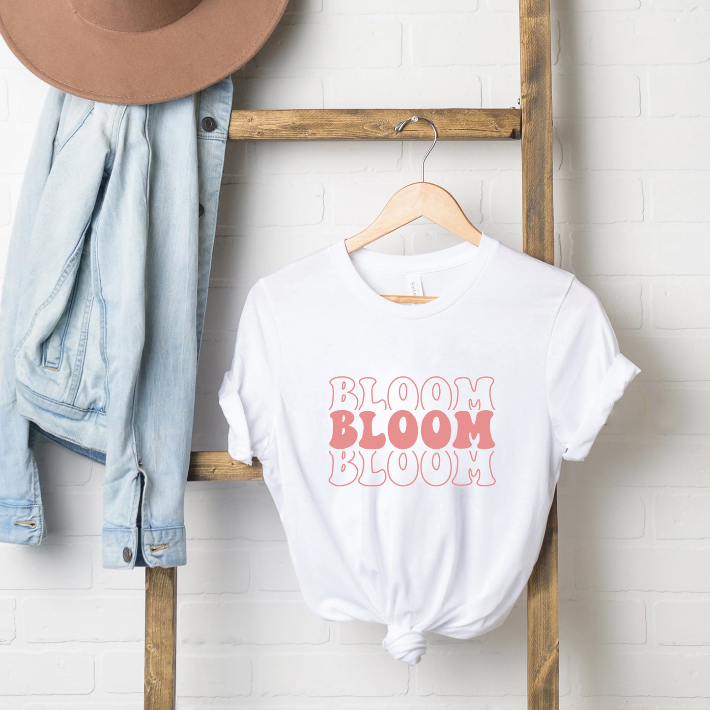 Bloom Stacked Colorful | Short Sleeve Graphic Tee