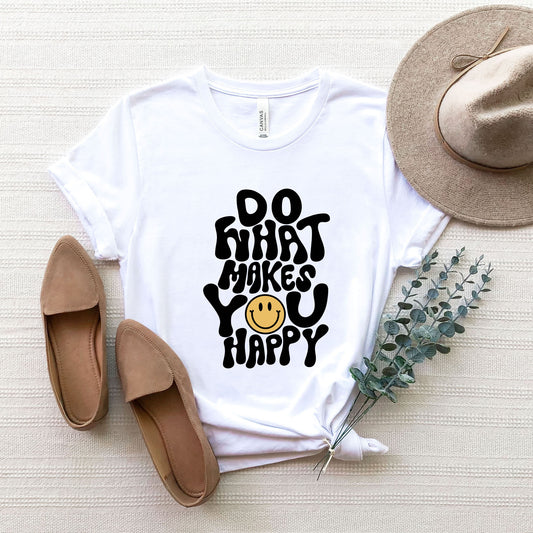 Do What Makes You Happy | Short Sleeve Graphic Tee