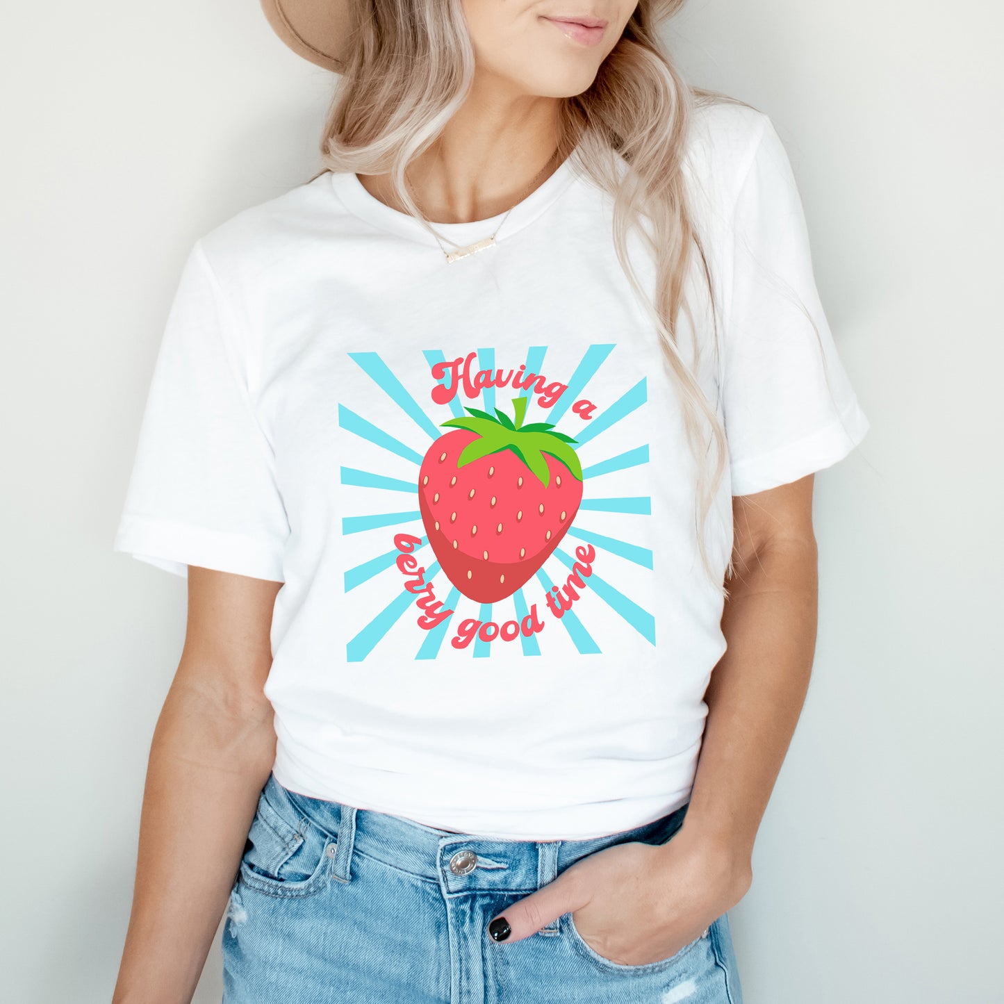 Having A Berry Good Time | Short Sleeve Graphic Tee