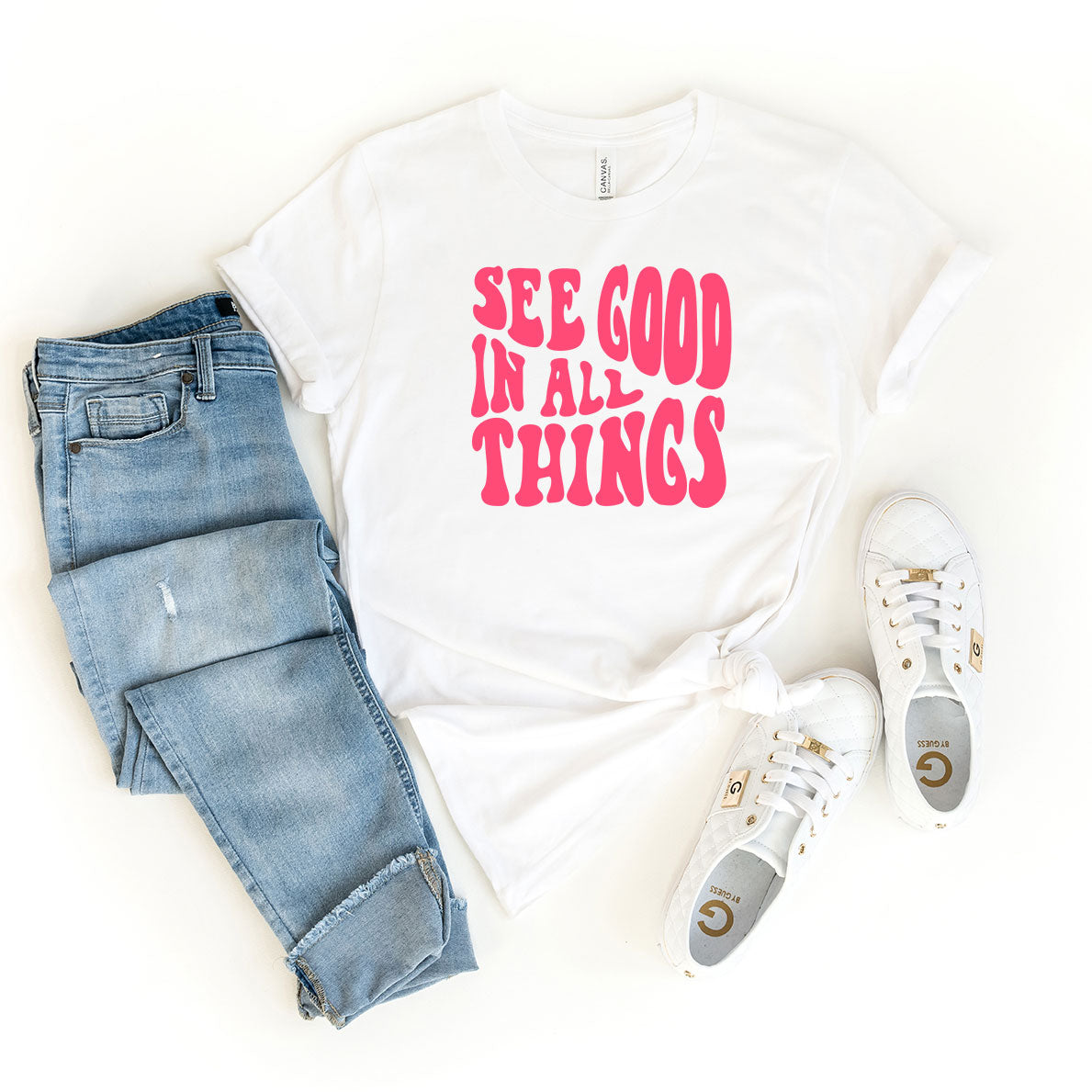 See Good In All Things Wavy | Short Sleeve Graphic Tee