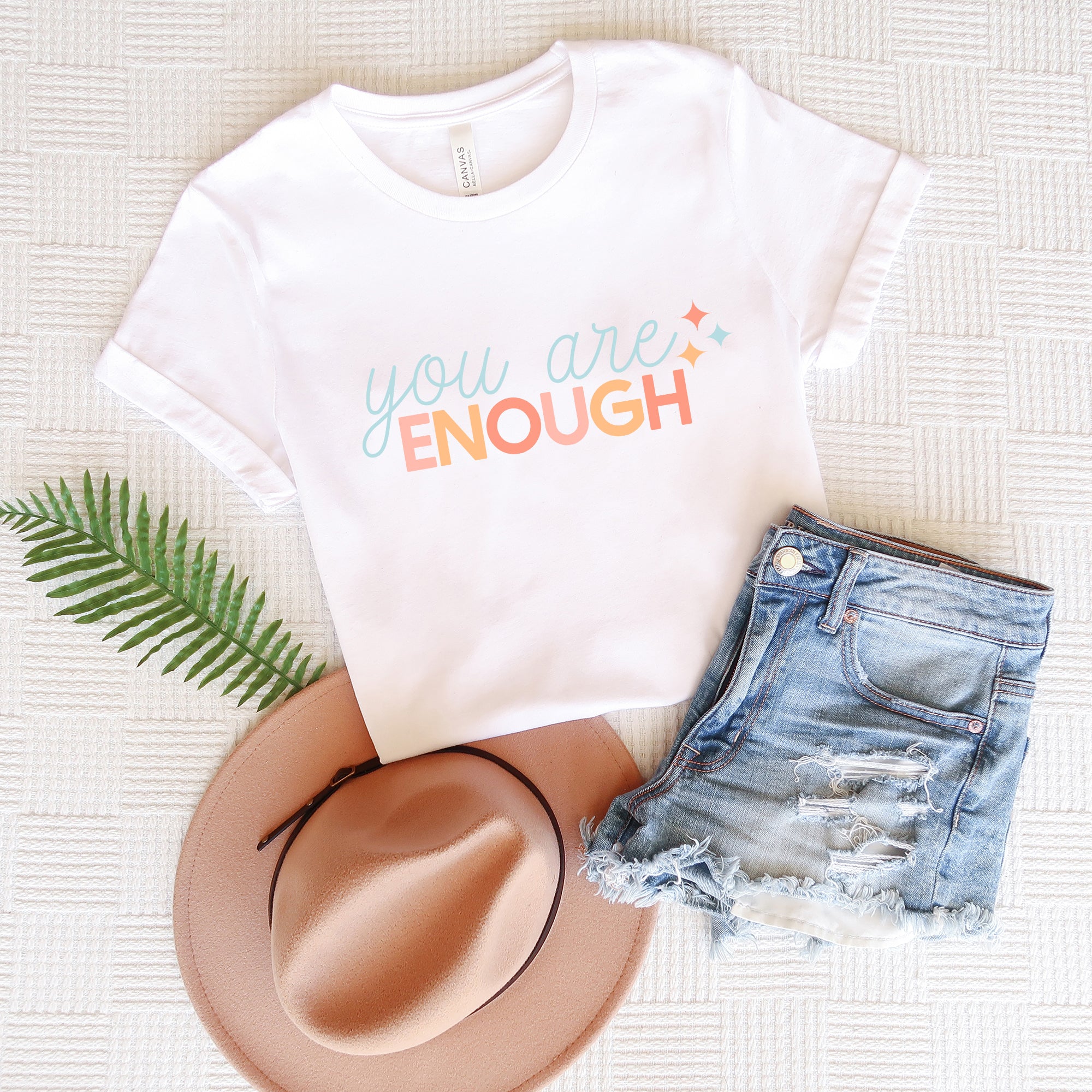 You Are Enough Stars | Short Sleeve Graphic Tee