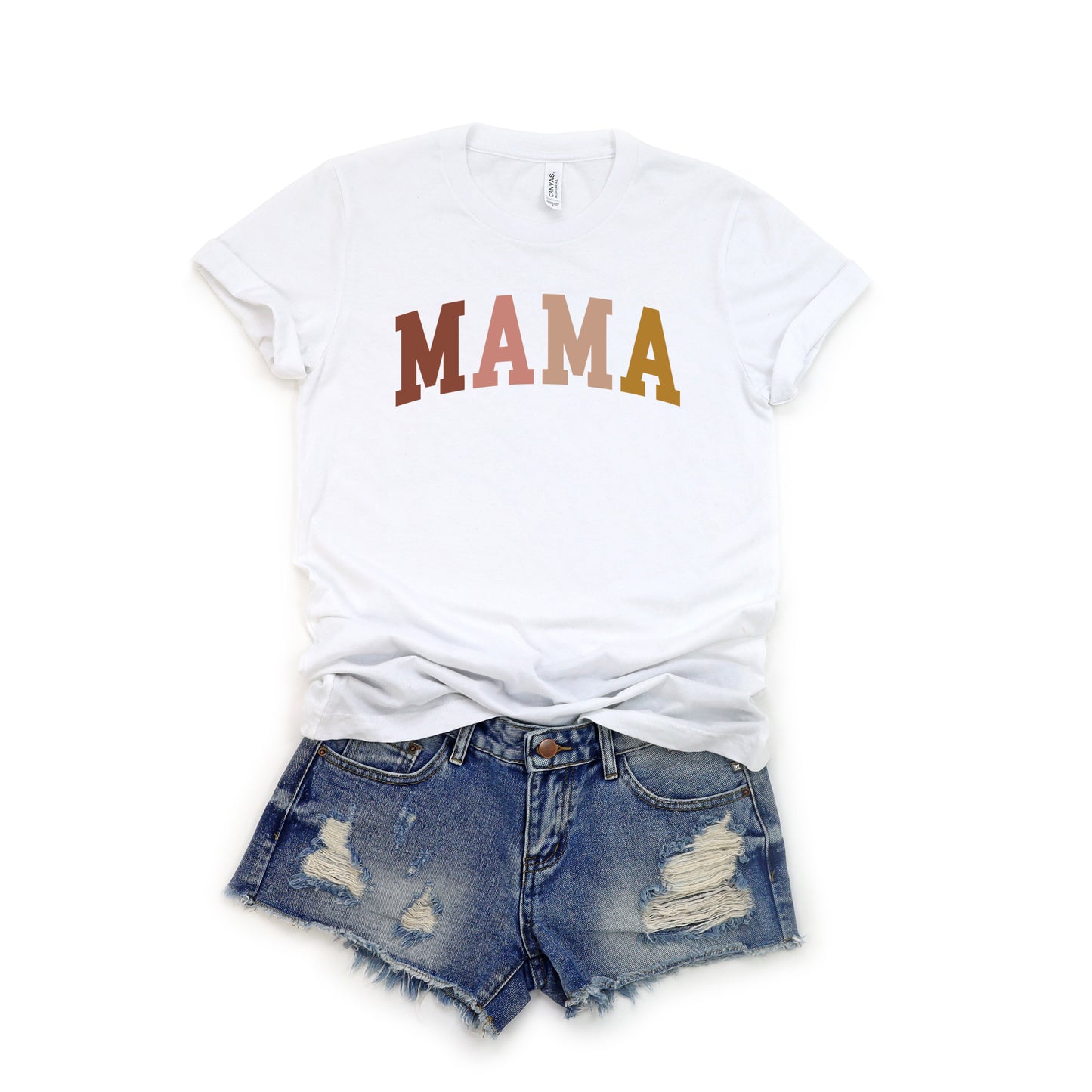 Mama Colored Arch| Short Sleeve Graphic Tee