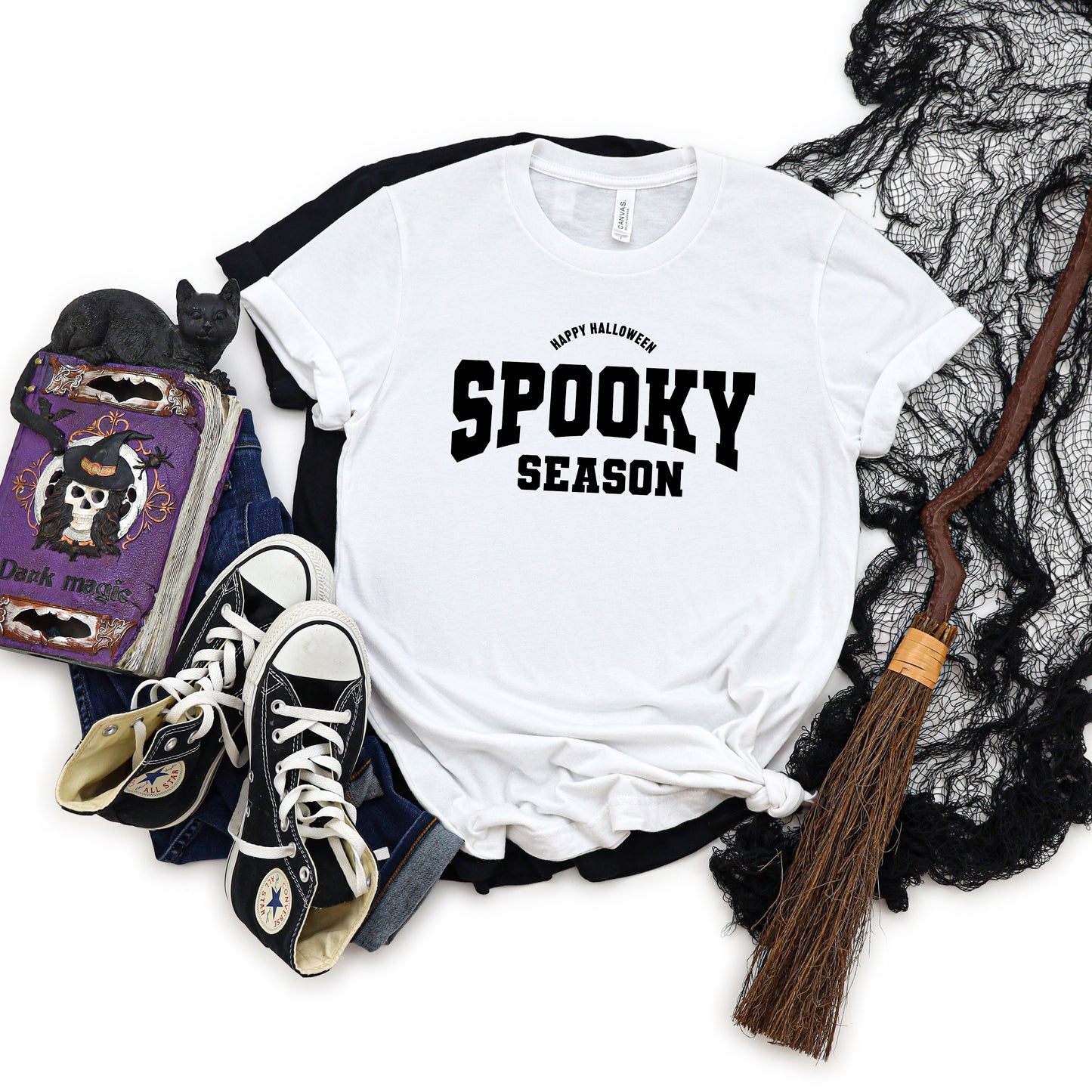 Varsity Spooky Season | Short Sleeve Graphic Tee