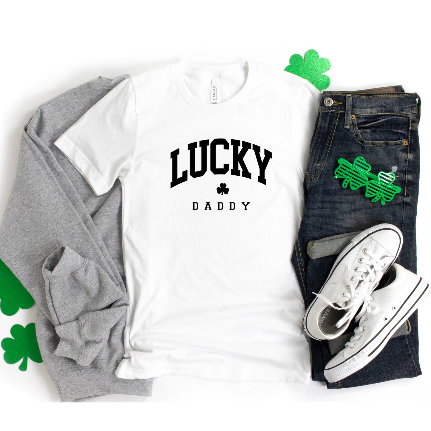 Lucky Daddy | Short Sleeve Graphic Tee