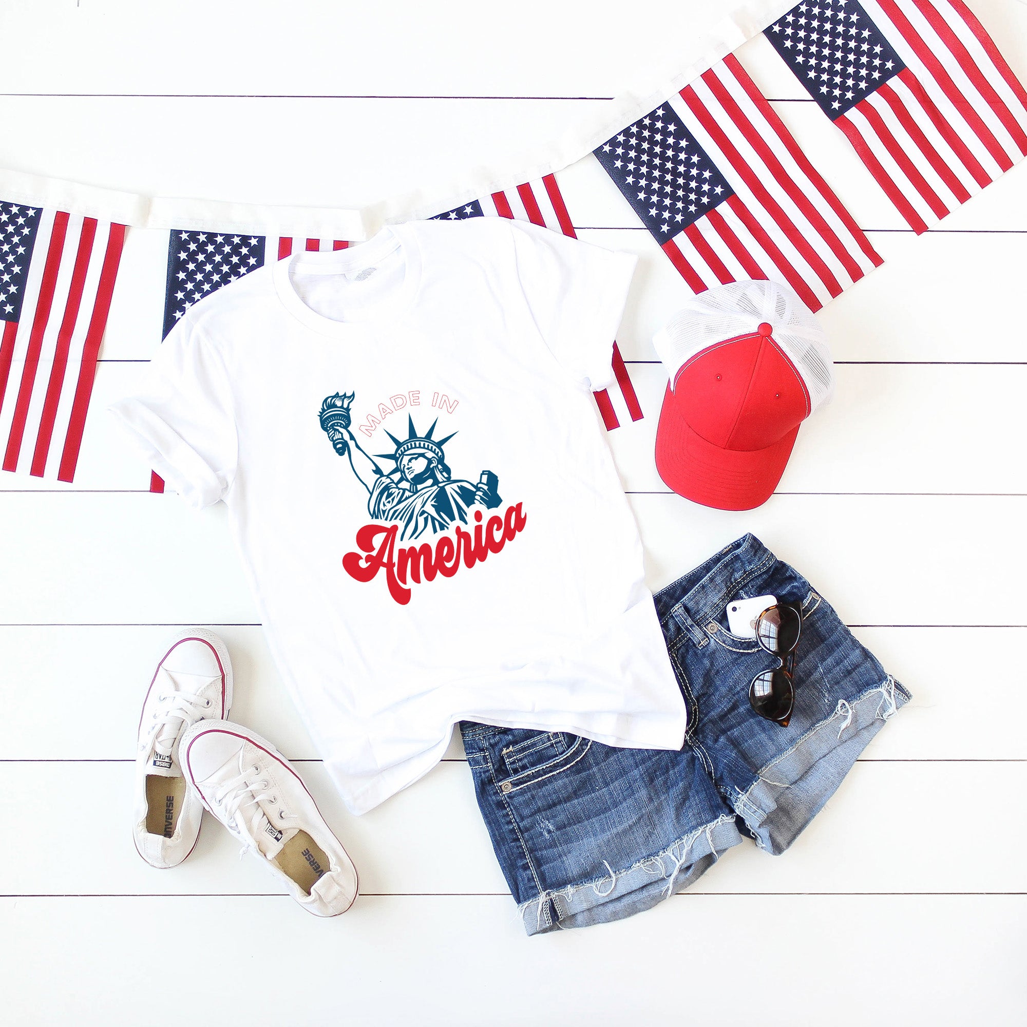 Made In America Liberty | Short Sleeve Graphic Tee