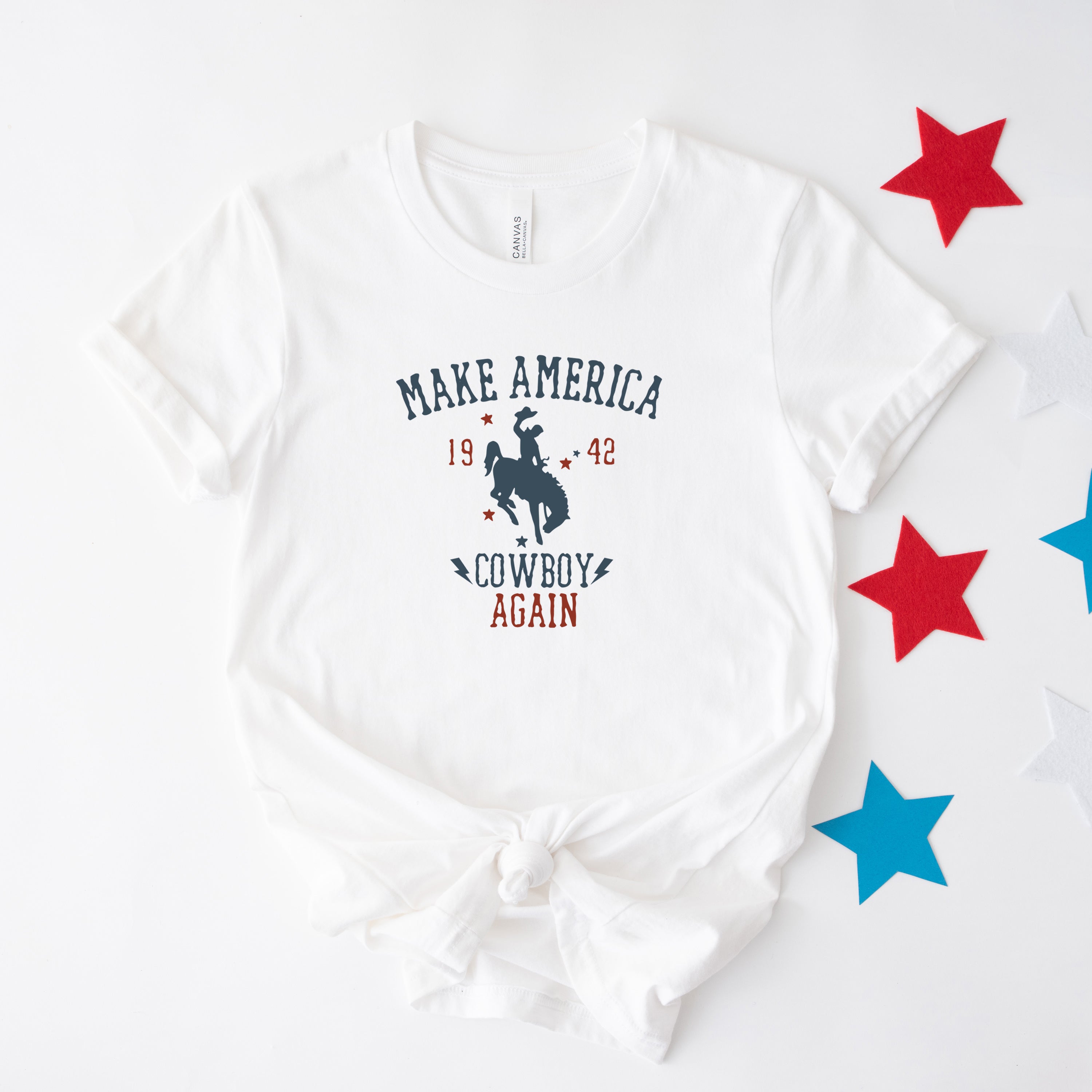 Make America Cowboy Again | Short Sleeve Graphic Tee