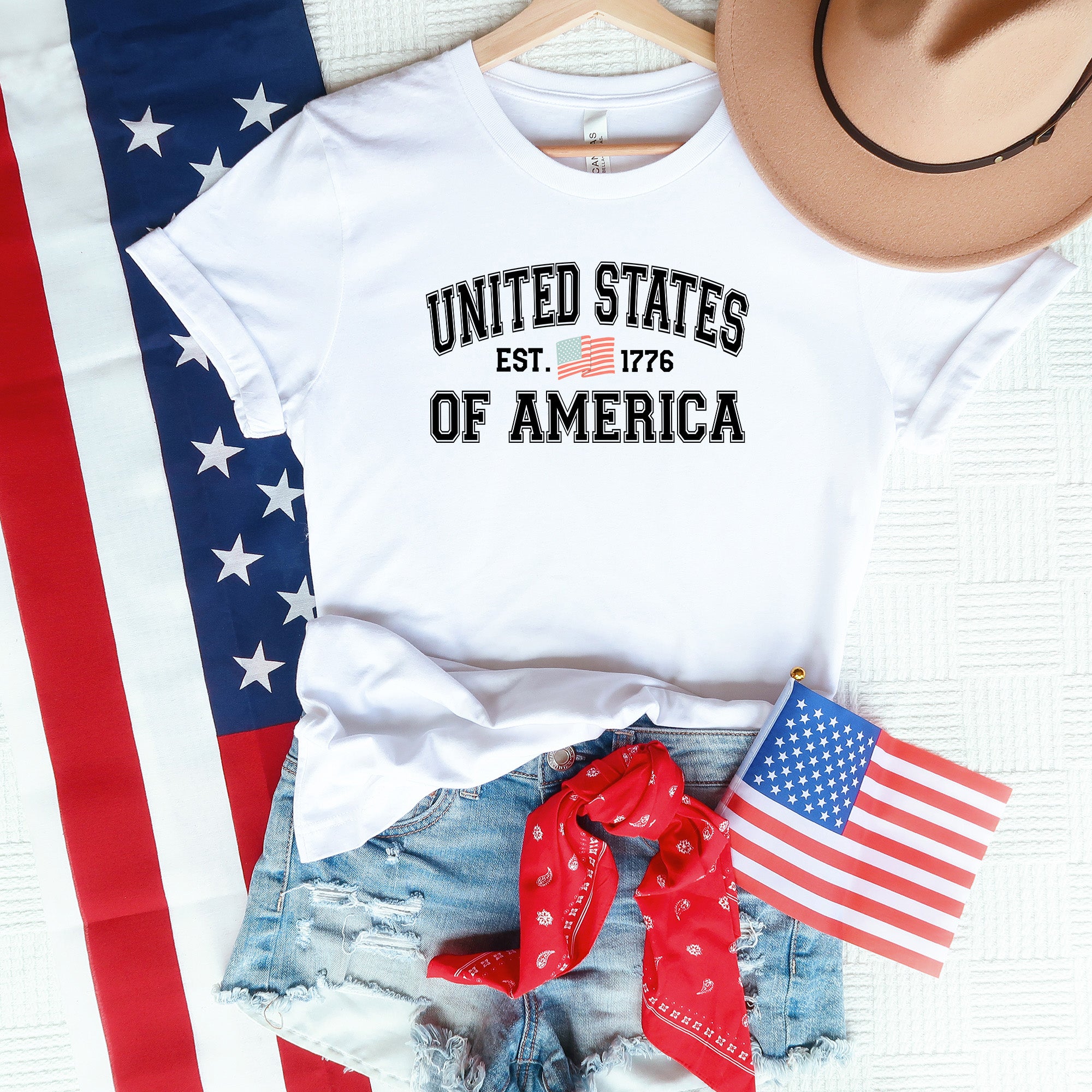USA est. 1776 | Short Sleeve Graphic Tee