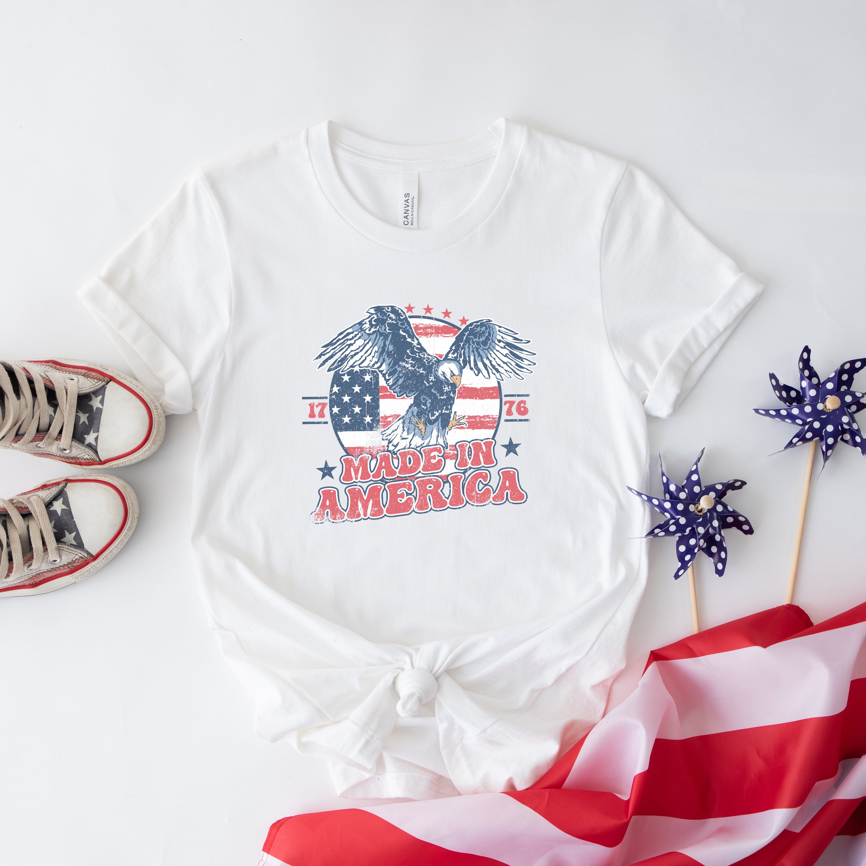 Retro Made In America | Short Sleeve Graphic Tee