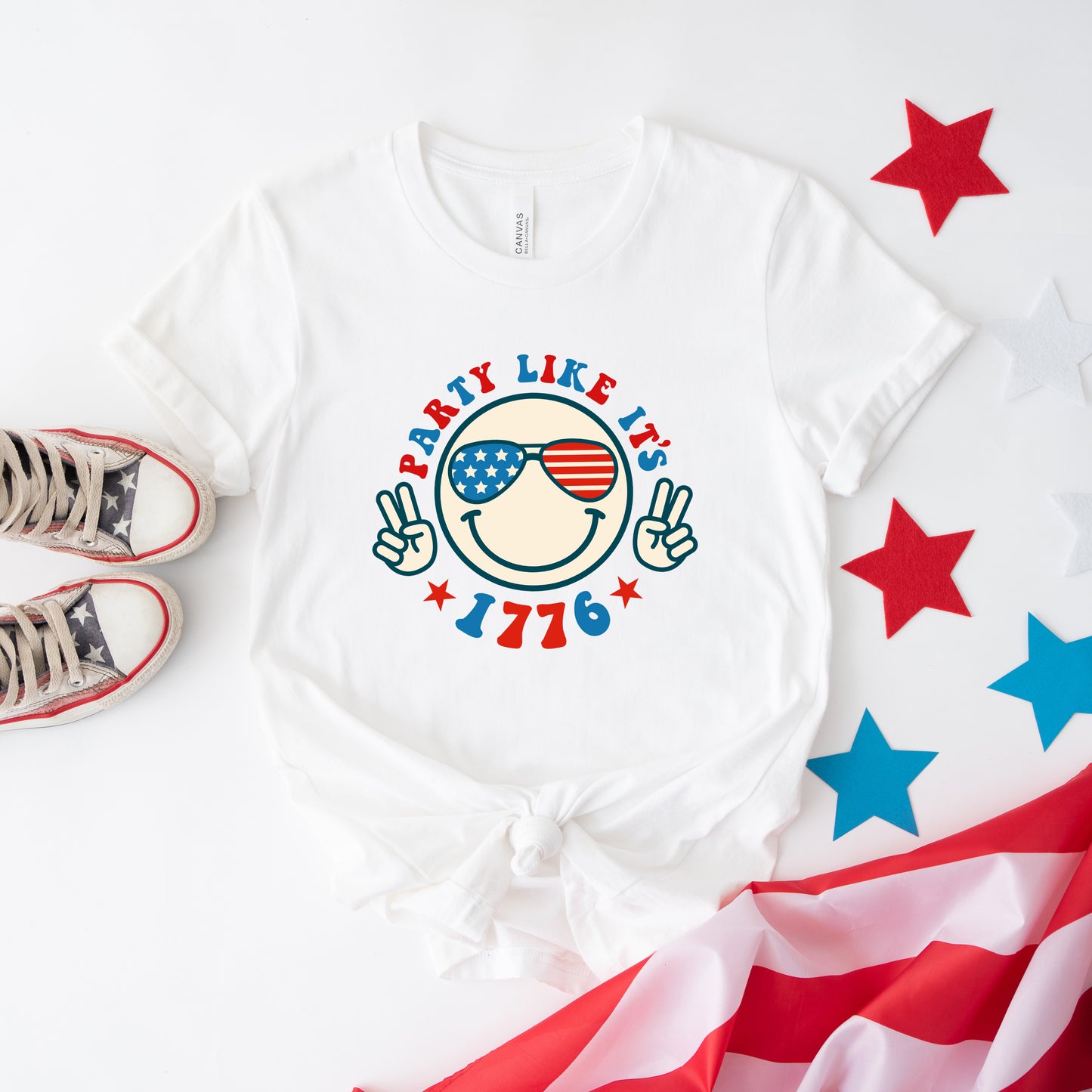 Party Like It's 1776 | Short Sleeve Graphic Tee