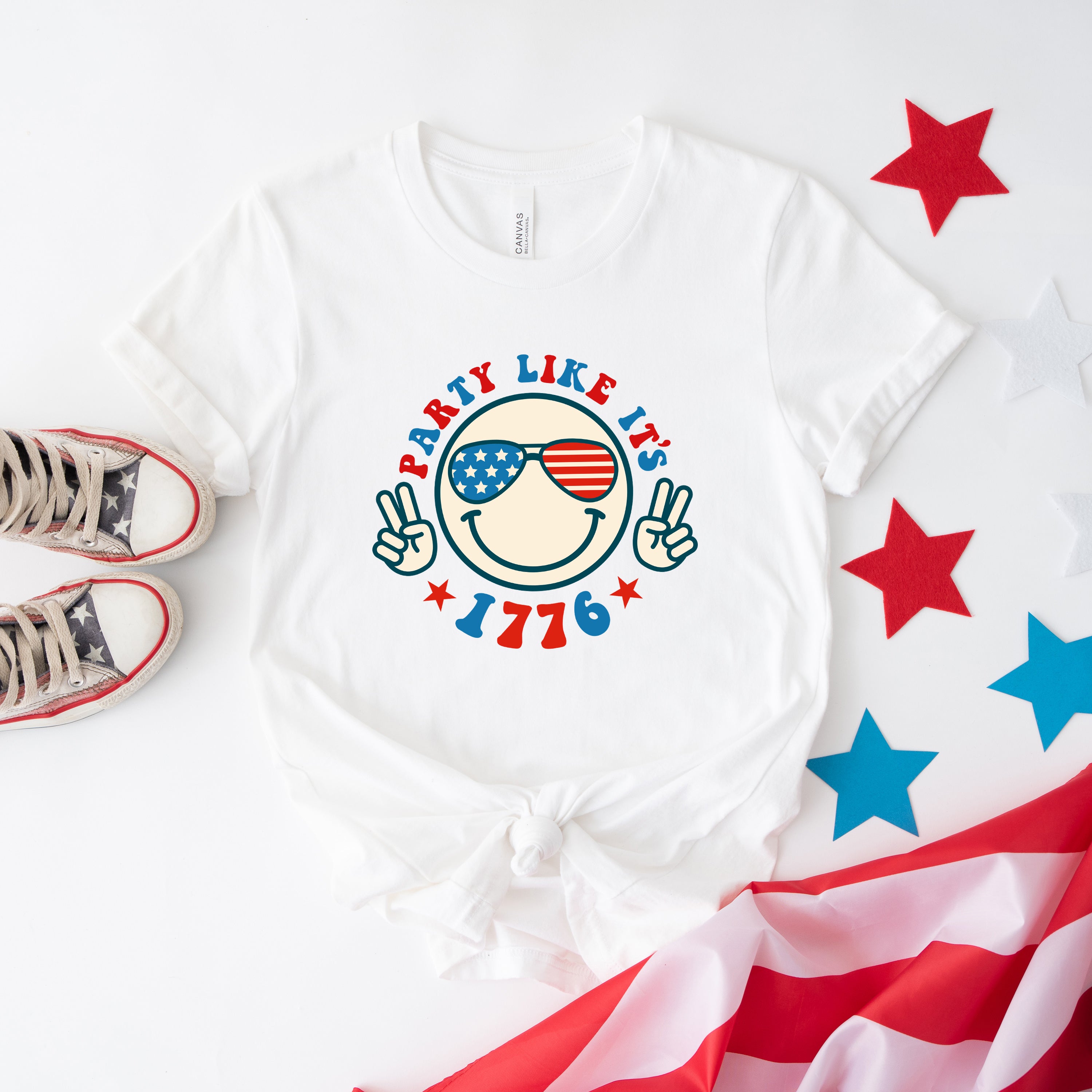 Party Like It's 1776 | Short Sleeve Graphic Tee