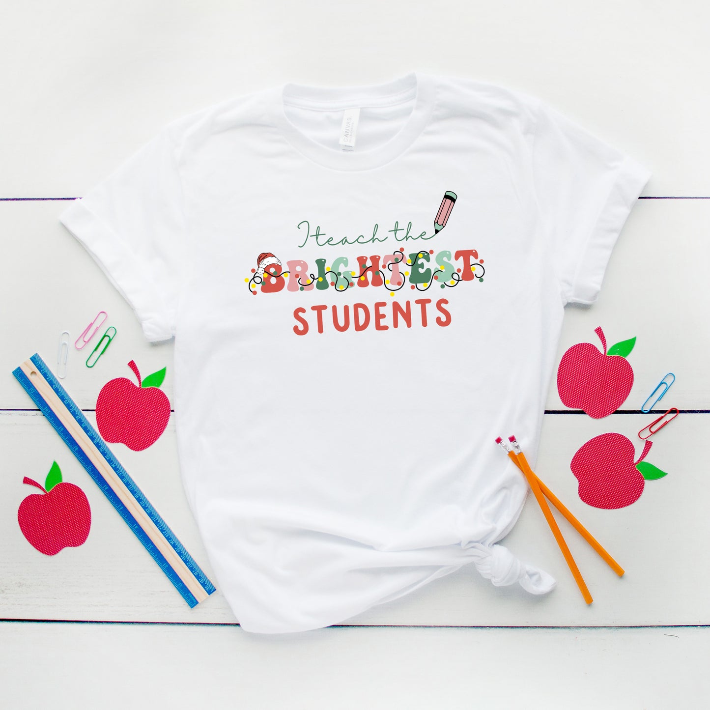 I Teach The Brightest Students | Short Sleeve Graphic Tee