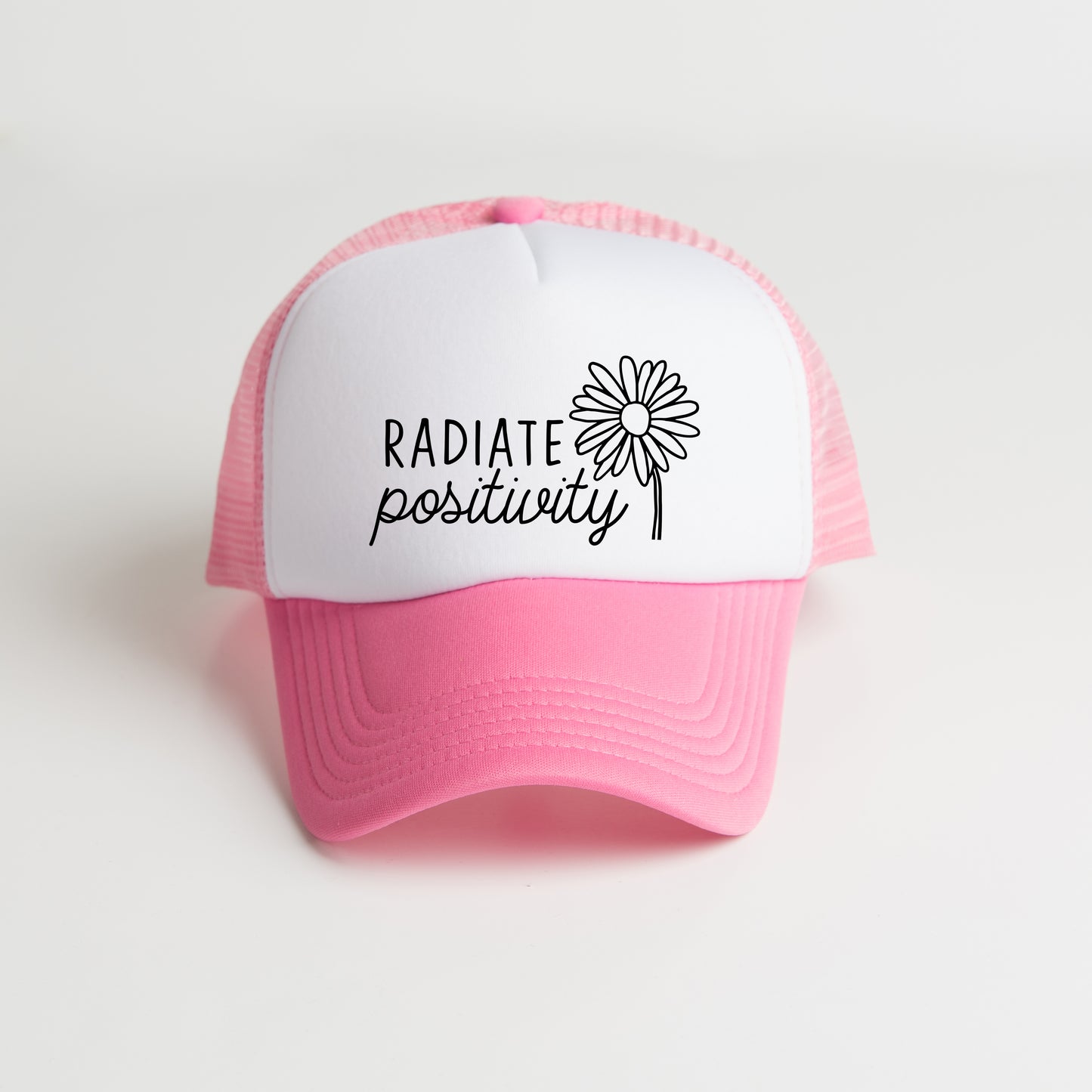 Radiate Positivity Flower | Foam Trucker Hat