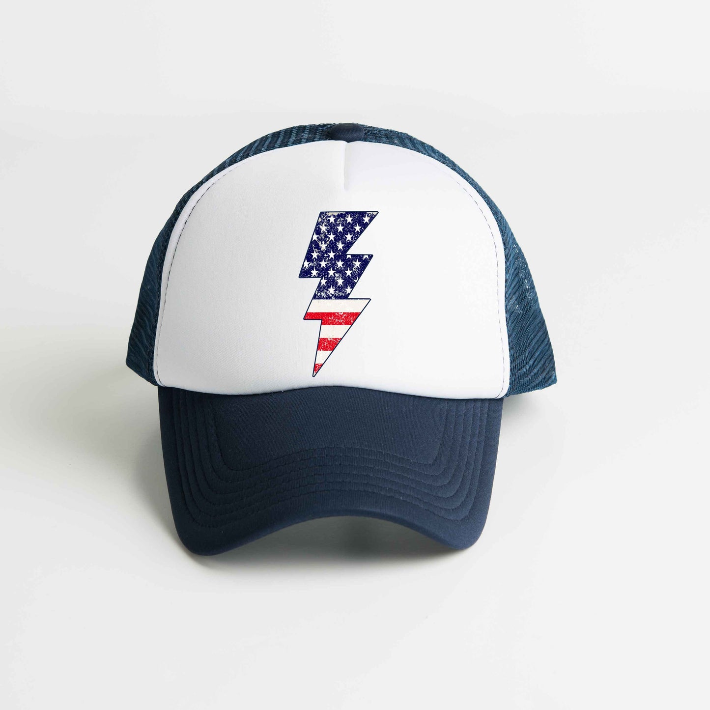 America Lightning Bolt | Foam Trucker Hat