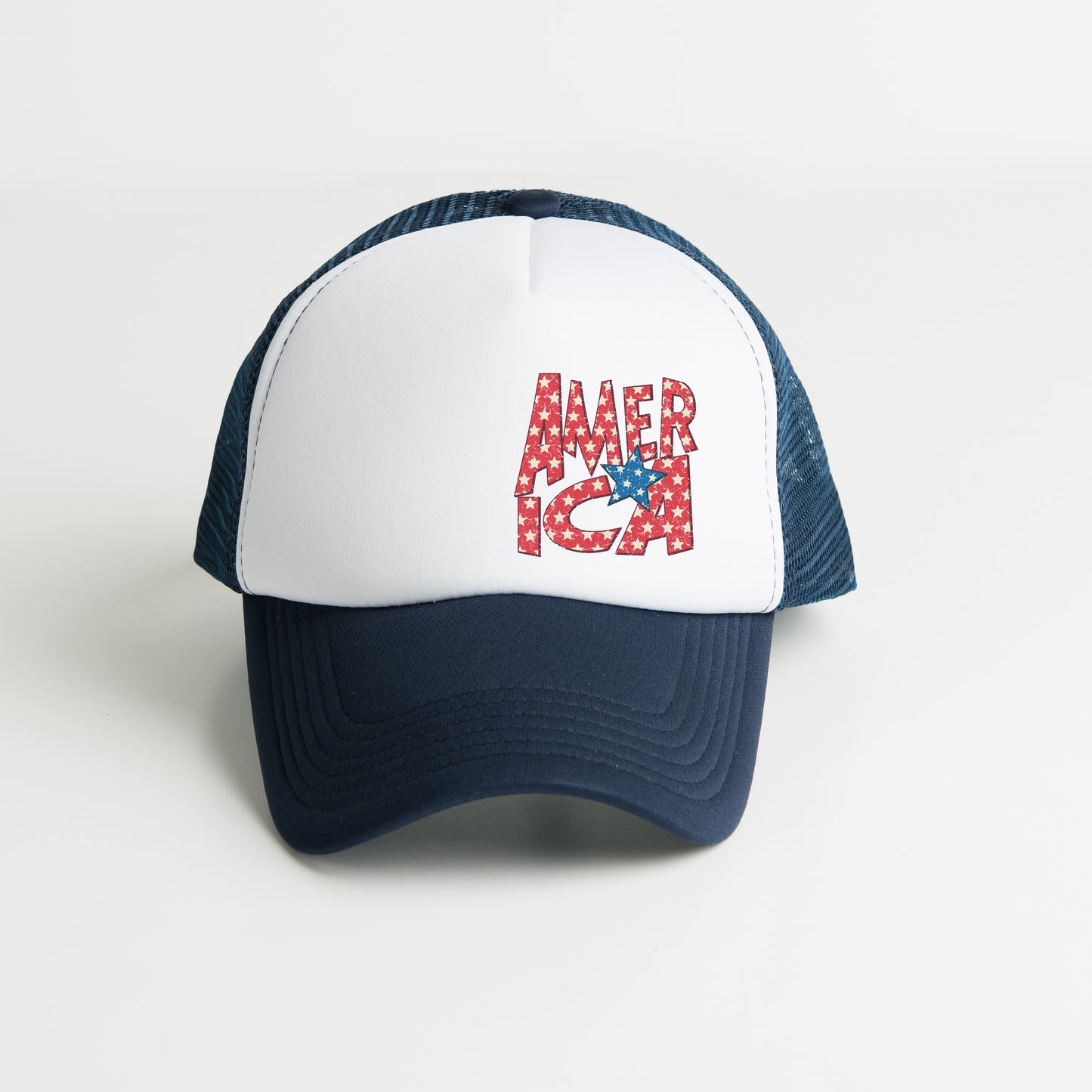 America Bold Stars | Foam Trucker Hat