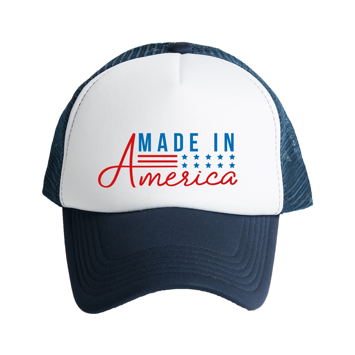 Made In America Stars And Stripes | Foam Trucker Hat