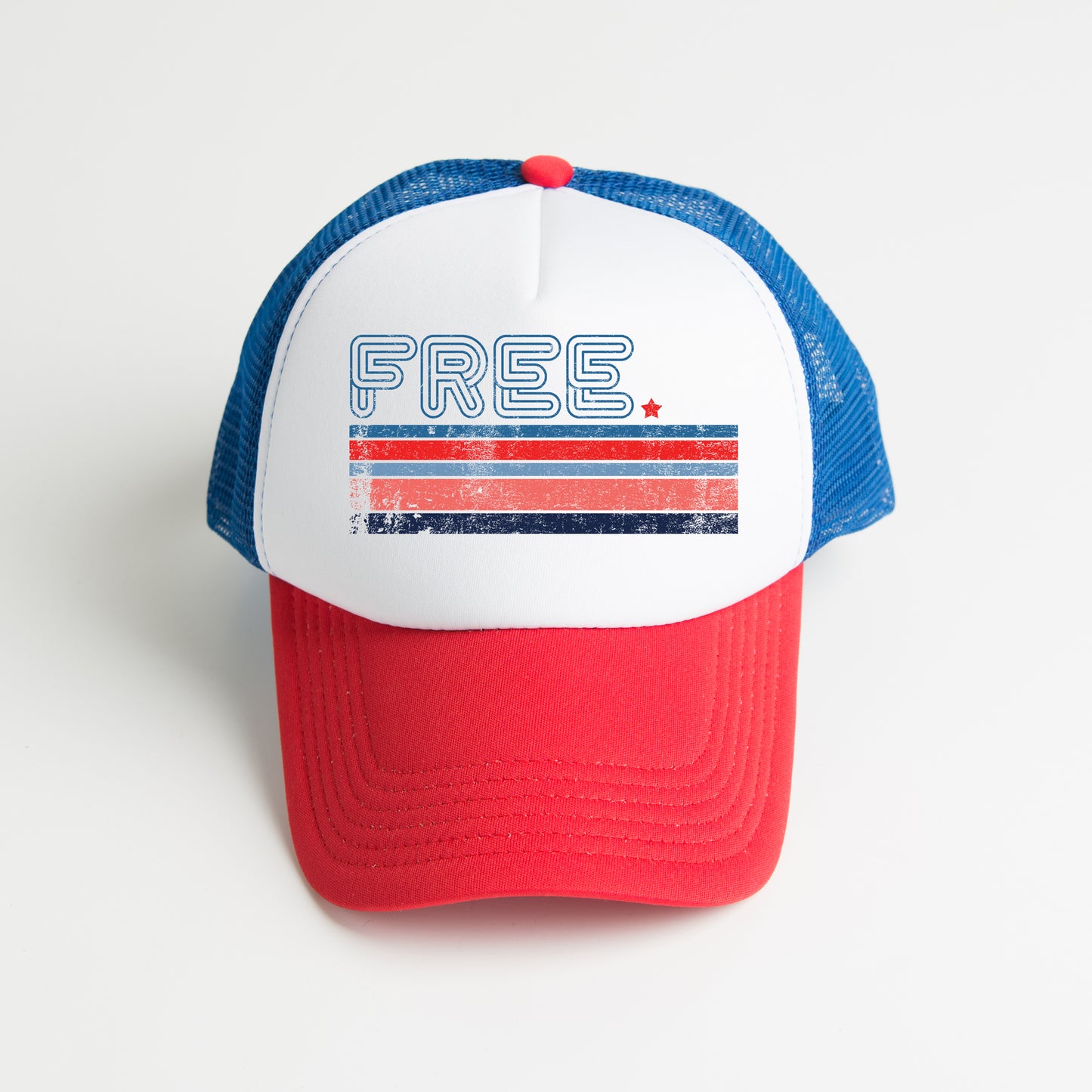 Free Stripes Retro | Foam Trucker Hat