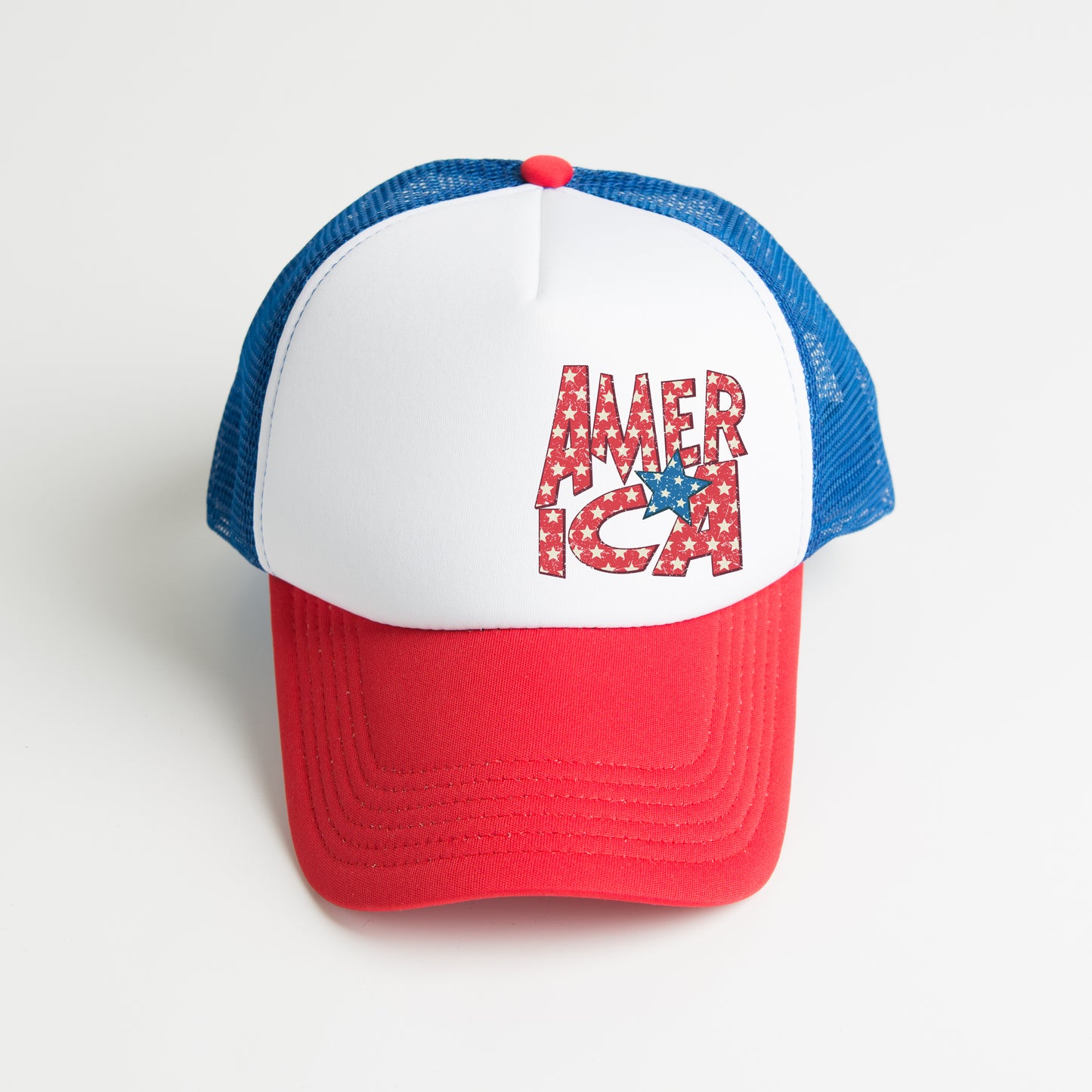 America Bold Stars | Foam Trucker Hat