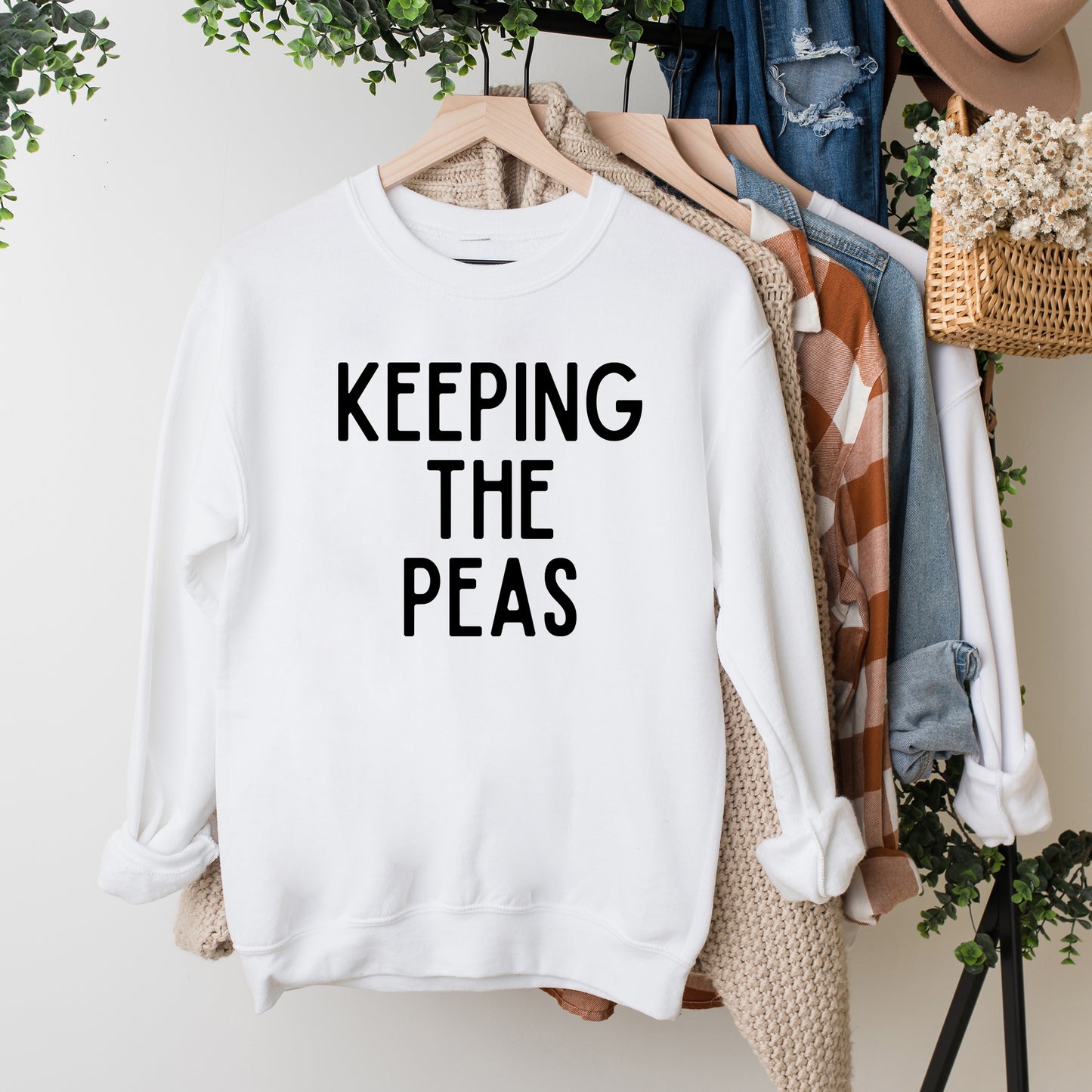 Keeping The Peas | Sweatshirt
