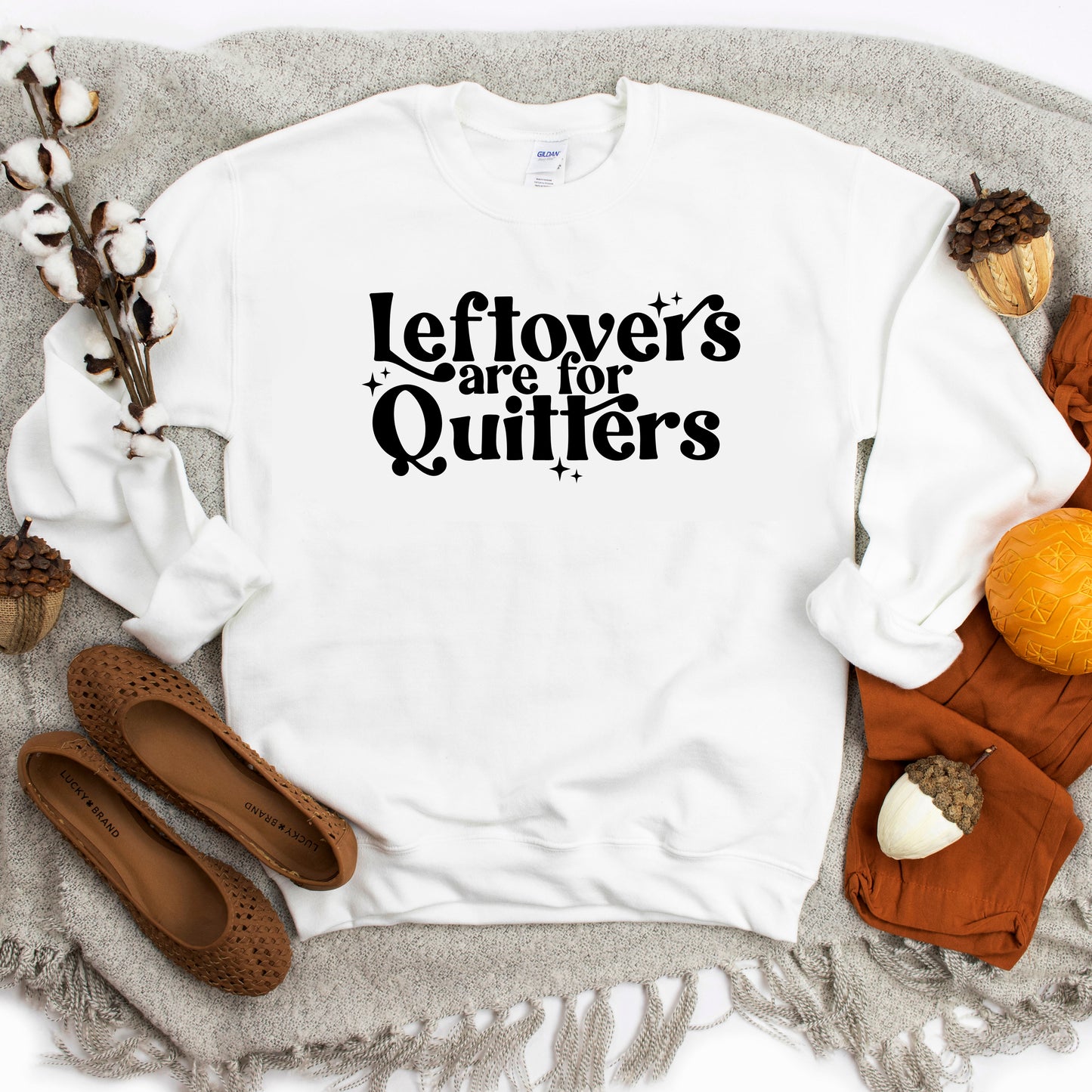 Leftovers Are For Quitters Stars | Sweatshirt