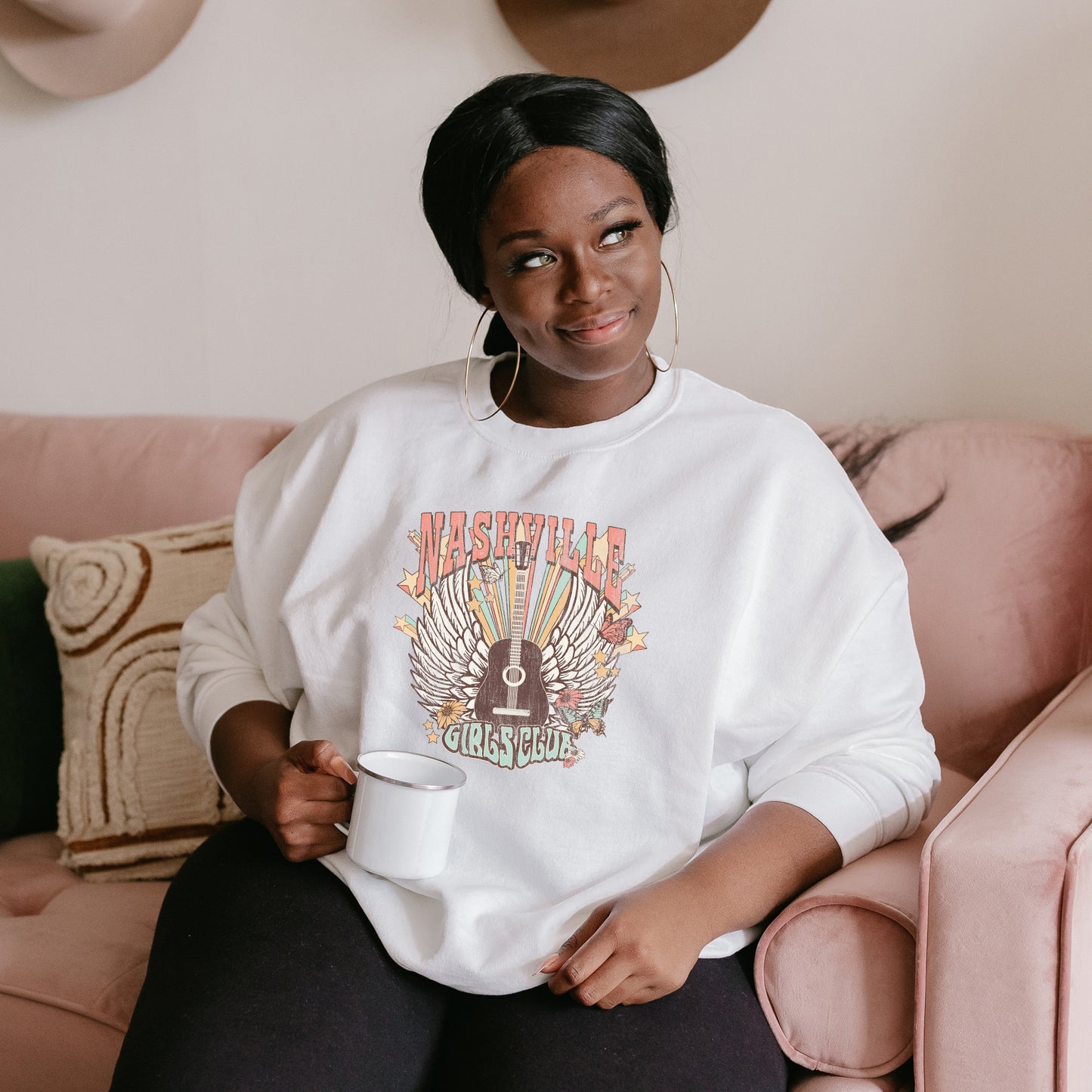 Nashville Girls Club | Plus Size Sweatshirt