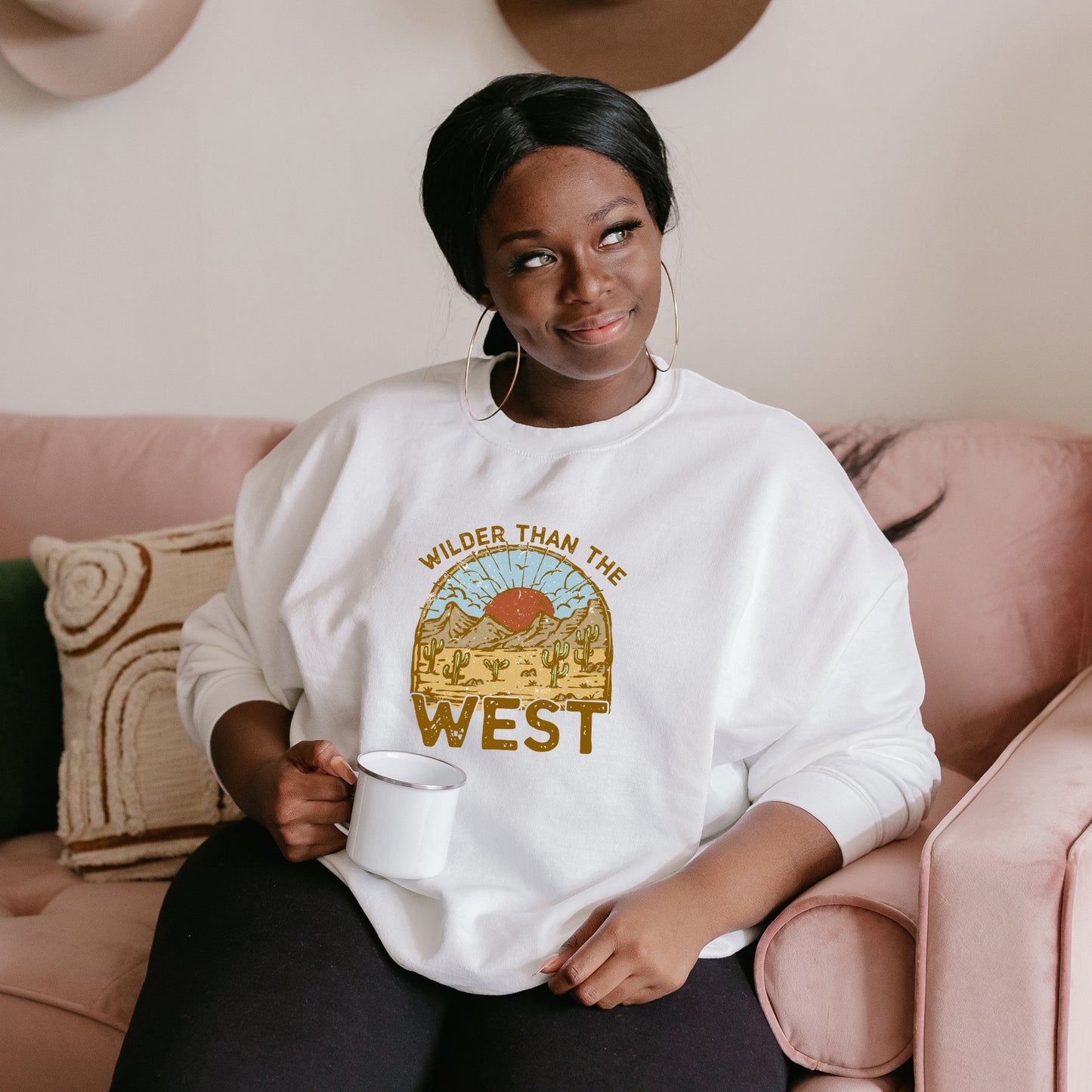 Wilder Than The West | Plus Size Sweatshirt