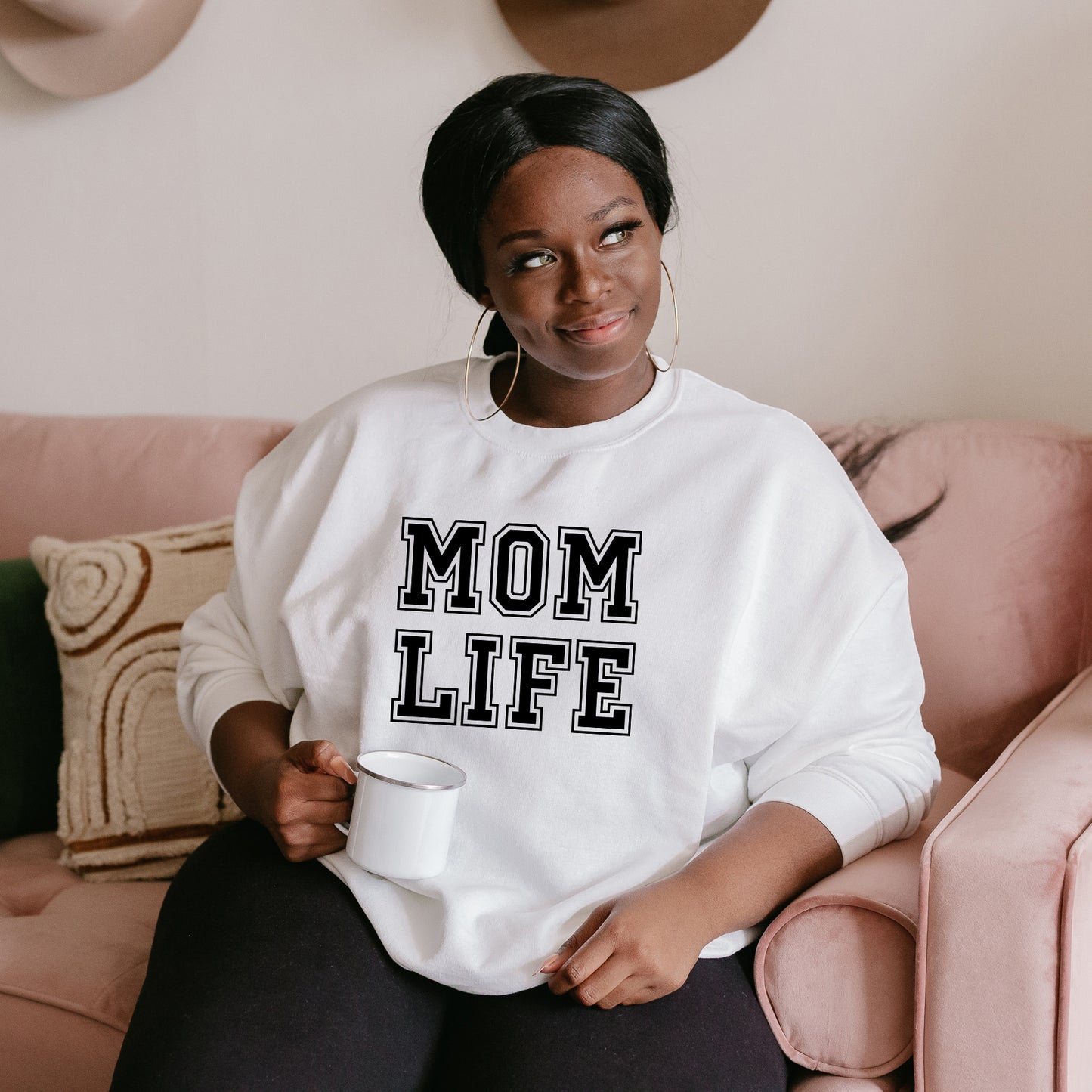 Mom Life | Plus Size Sweatshirt