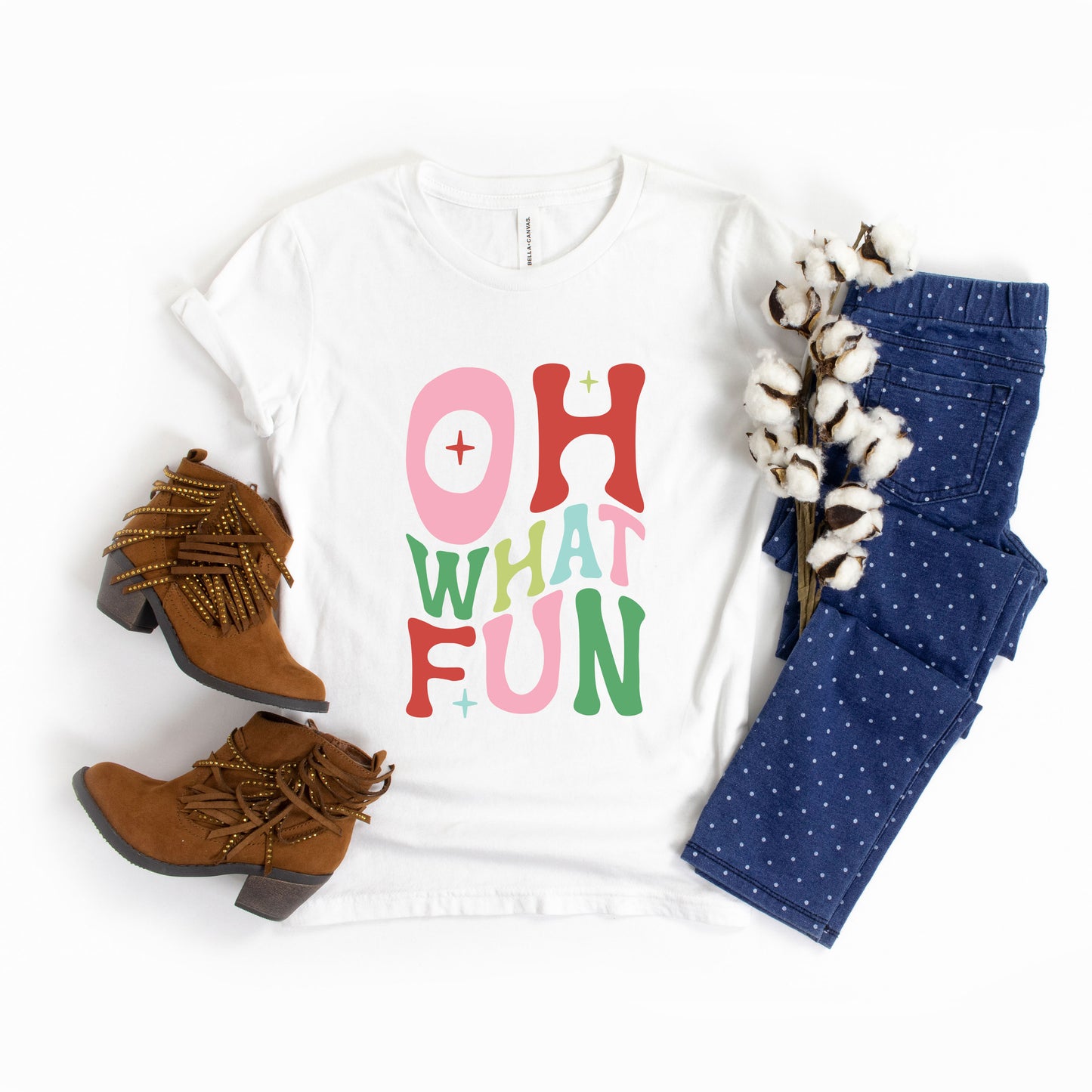 Oh What Fun | Youth Short Sleeve Graphic Tee