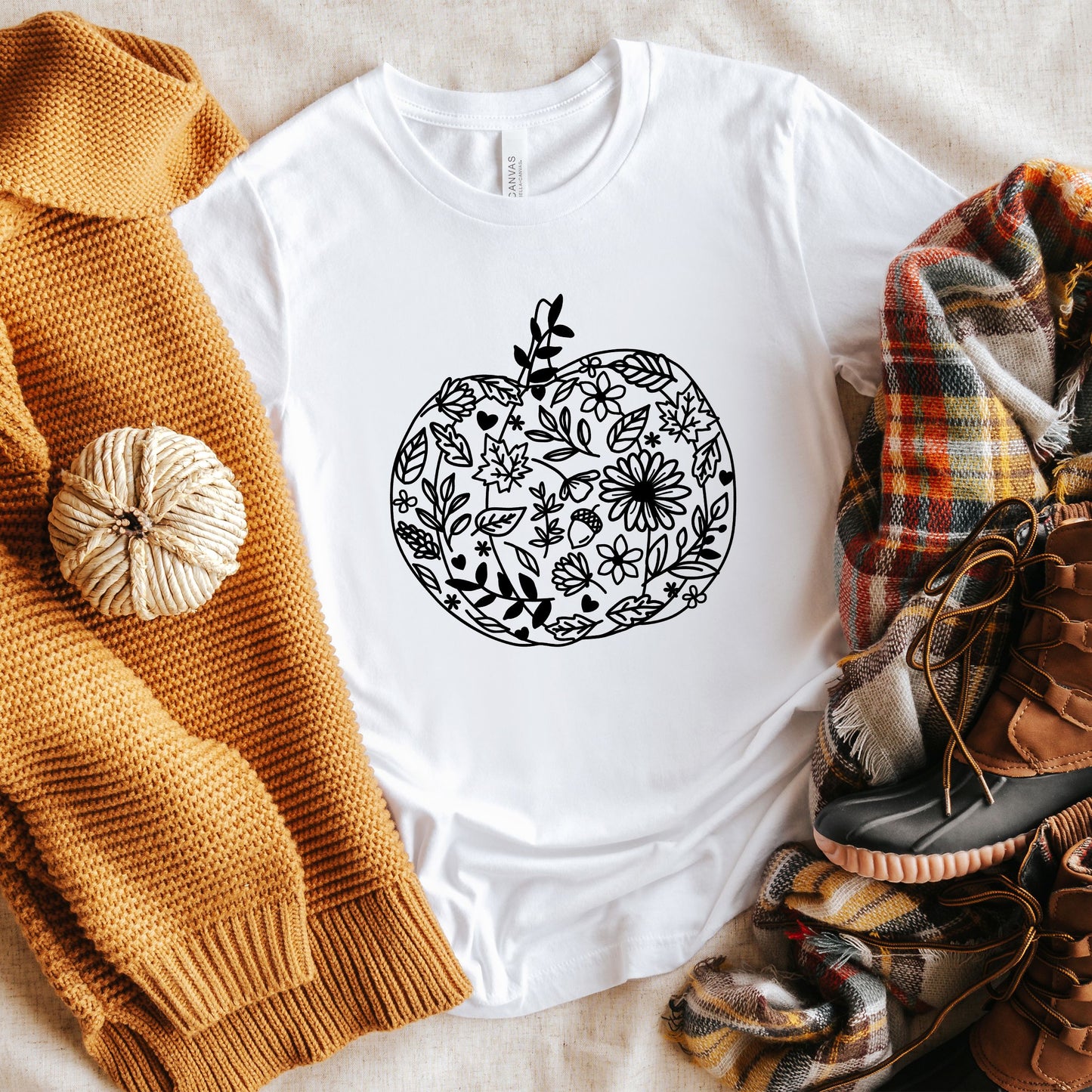 Fall Pumpkin | Short Sleeve Graphic Tee