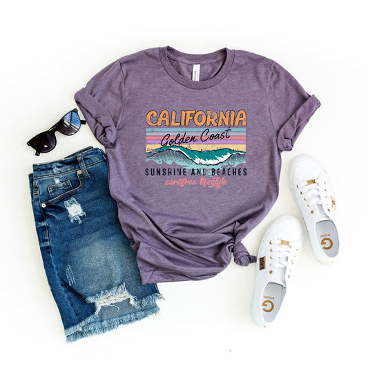 California Golden Coast | Short Sleeve Graphic Tee